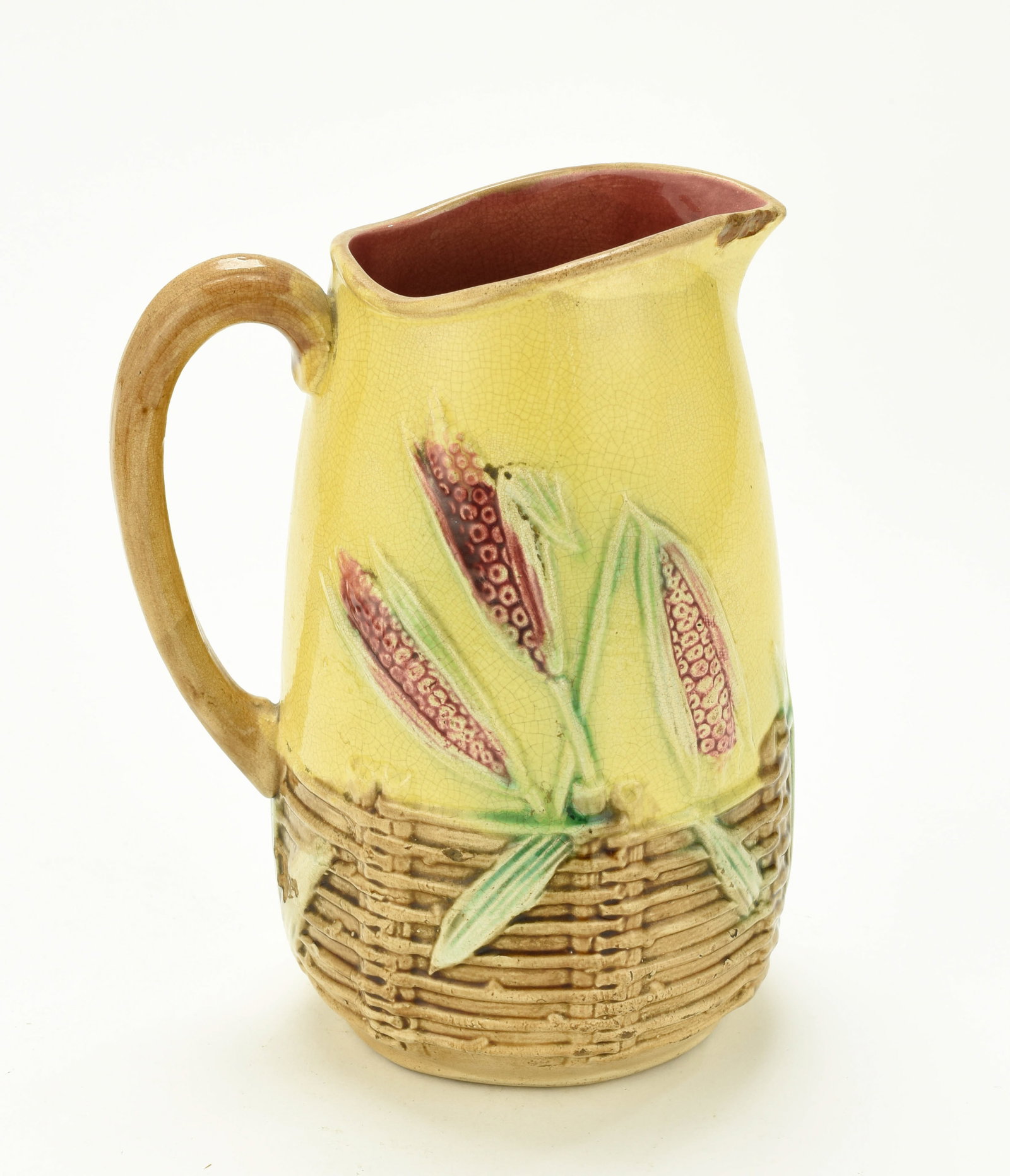 Three Majolica Pitchers - 5