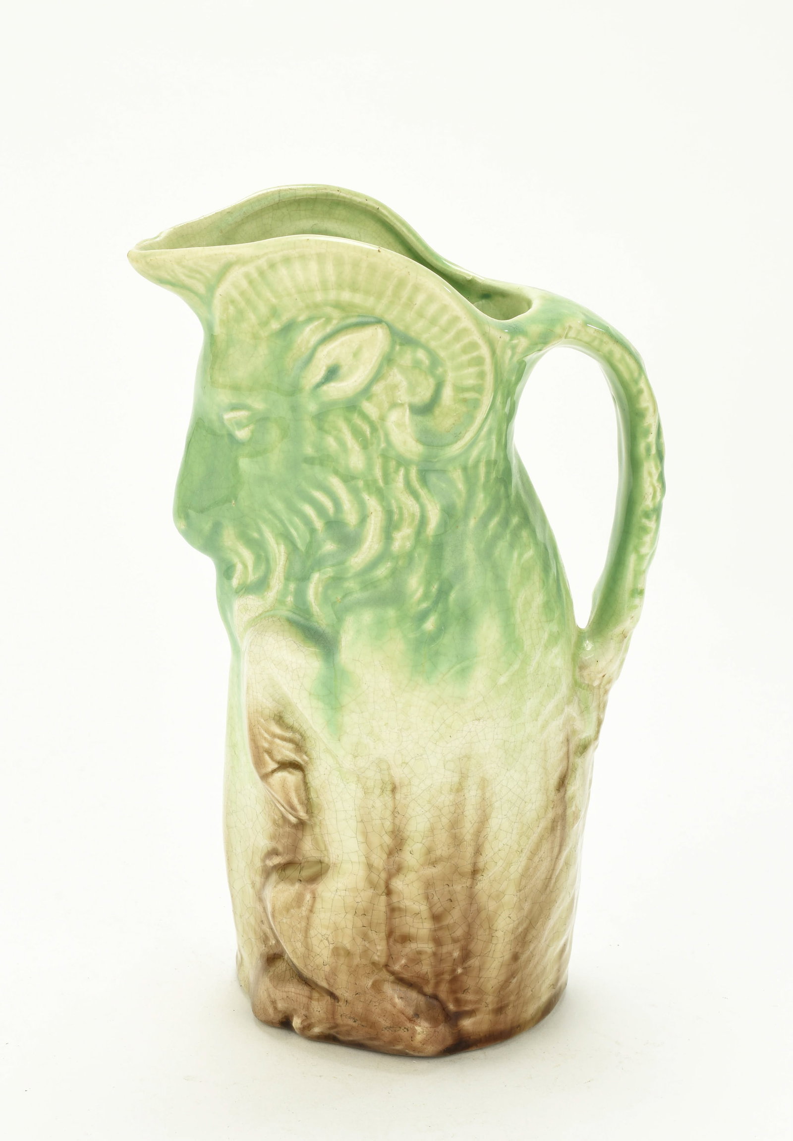 Three Majolica Pitchers - 8