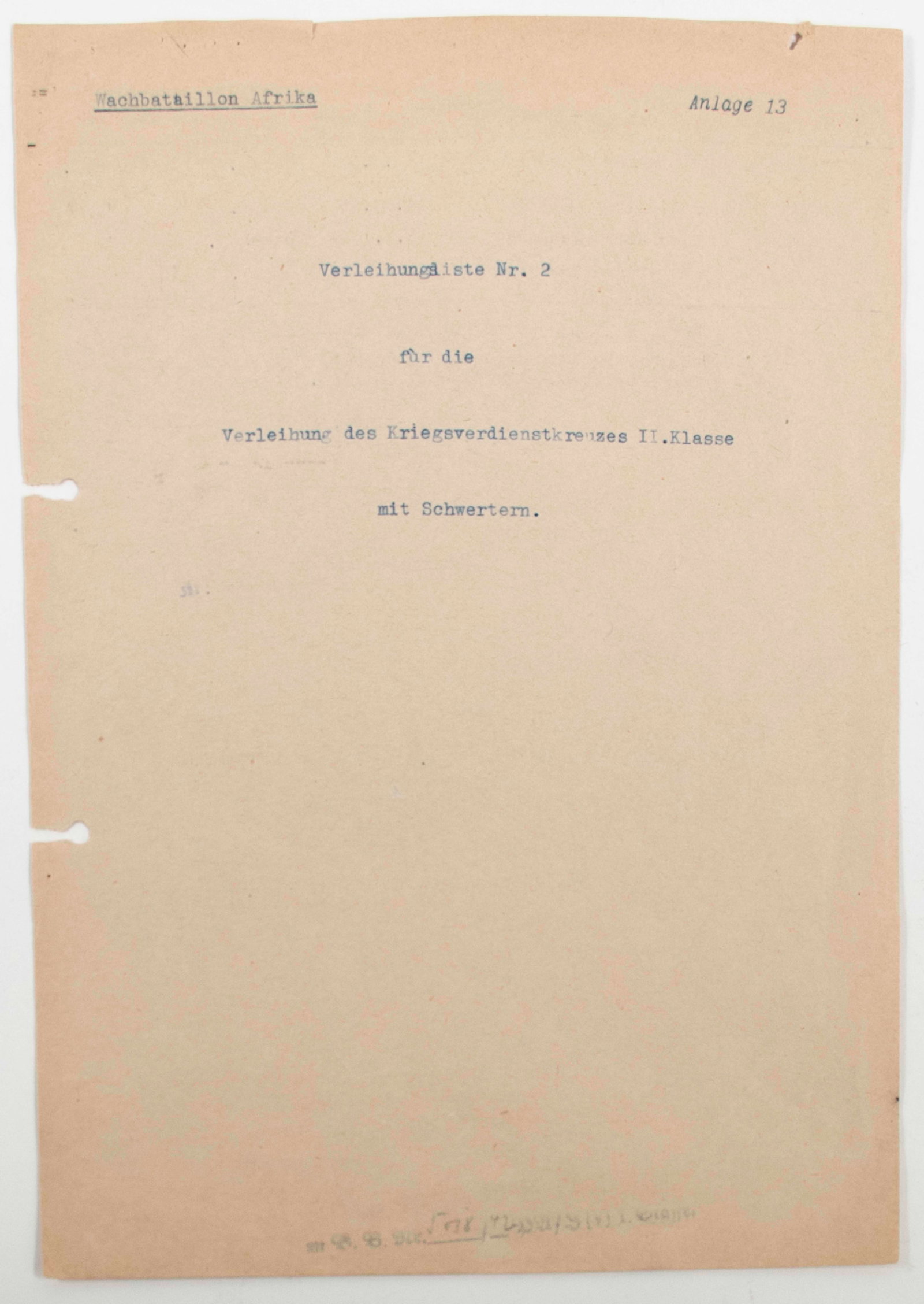 Erwin Rommel (1891-1944) Signed Document - 3