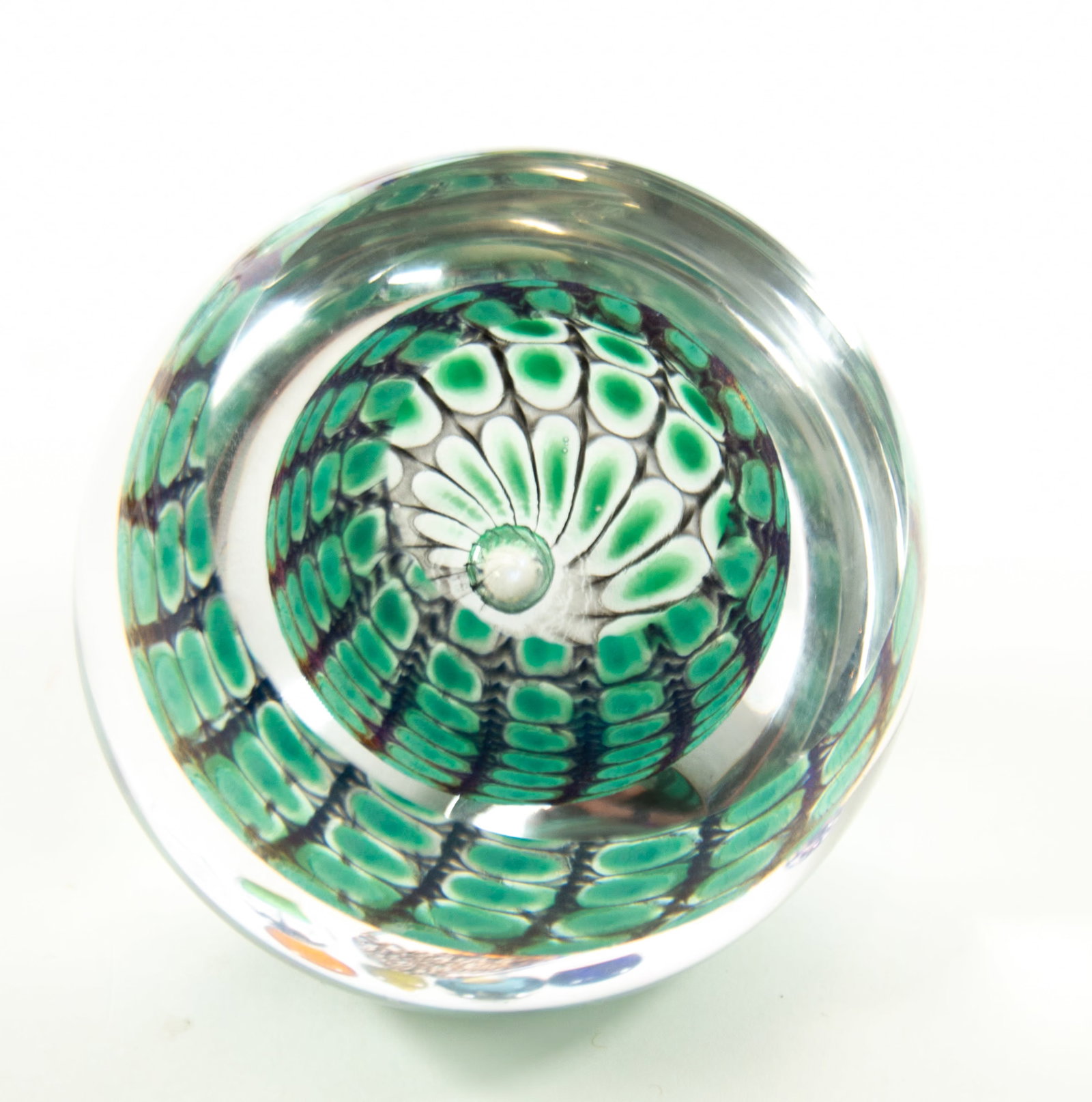 Ten Signed Art Glass Paperweights - 17
