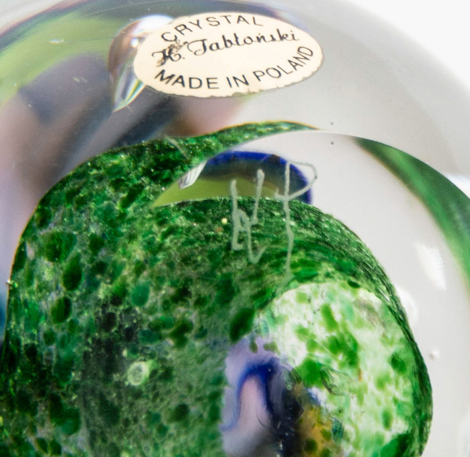 Ten Signed Art Glass Paperweights - 7