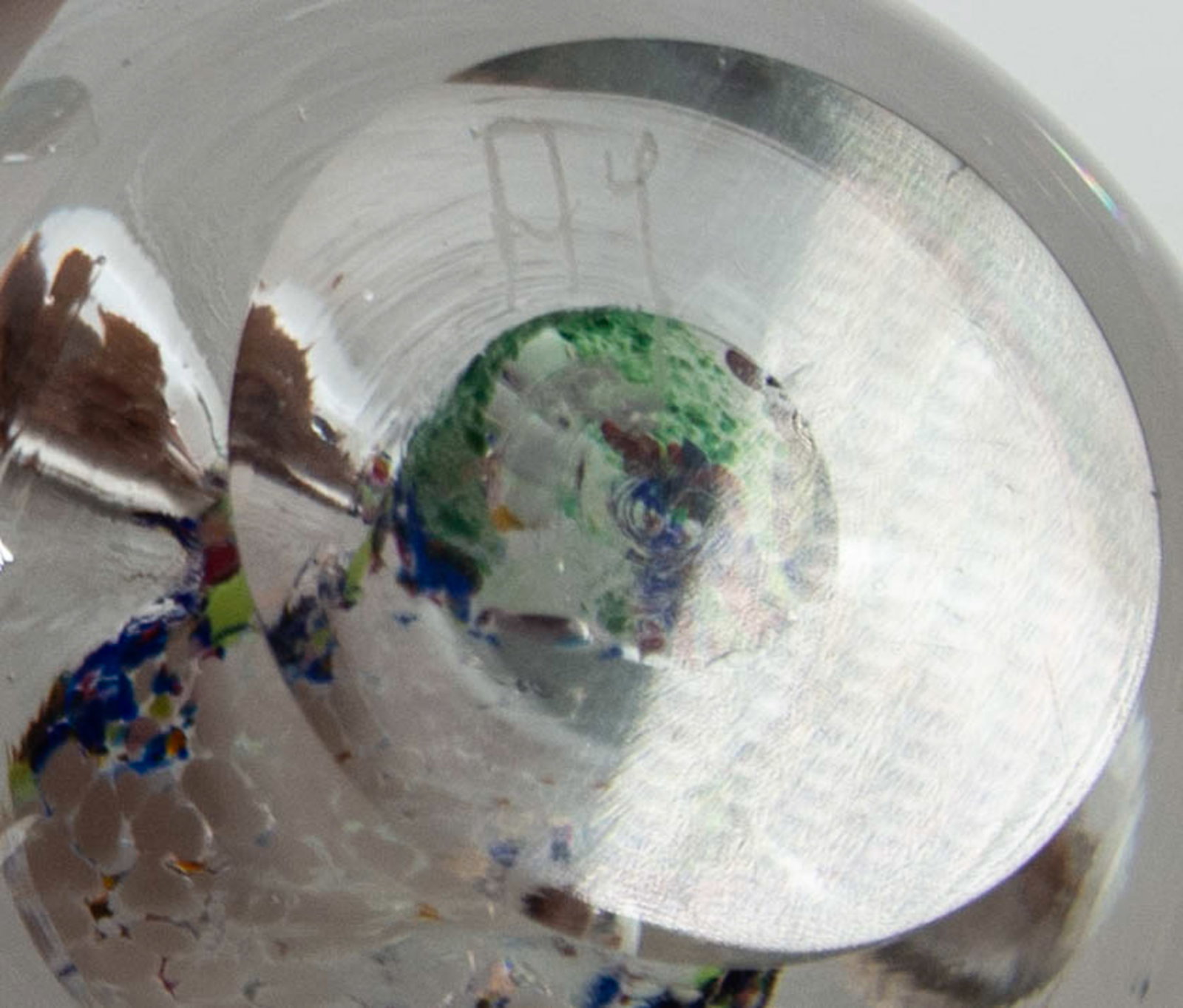 Ten Signed Art Glass Paperweights - 9