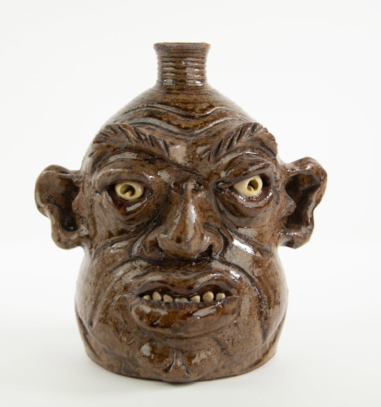 Marvin Bailey, South Carolina Face Jug (1 of 5)