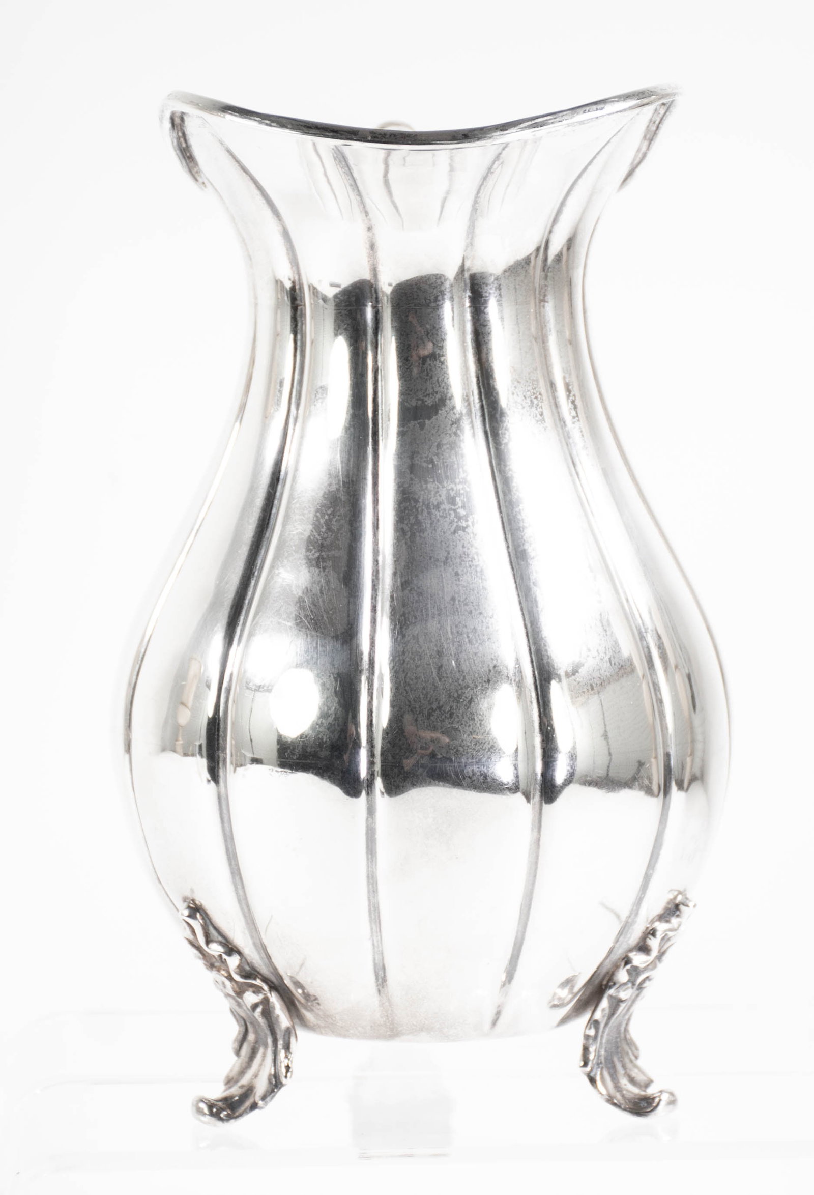 Mexican Sterling Silver Water Pitcher - 4