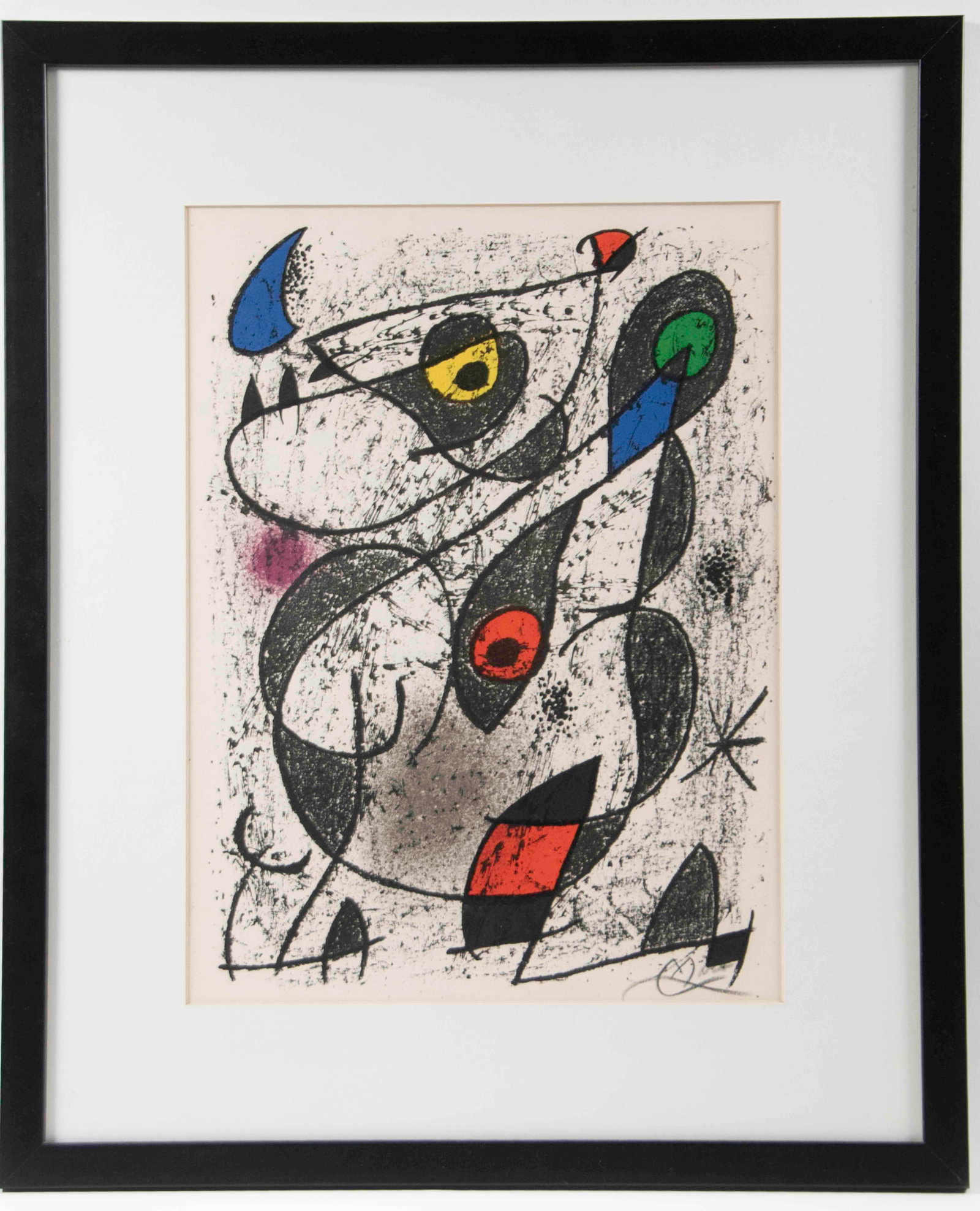 Joan Miro Signed Lithograph (1 of 5)