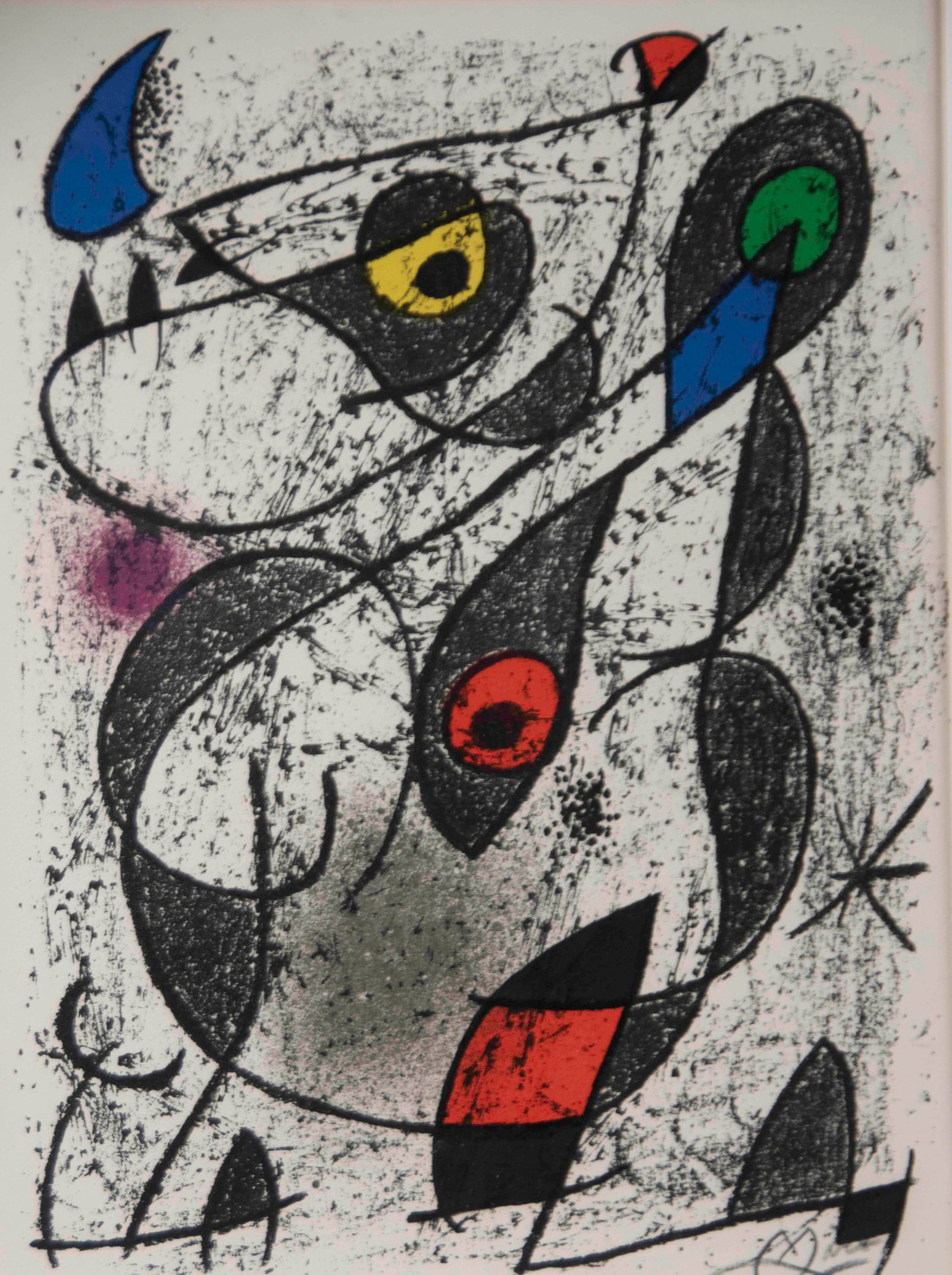 Joan Miro Signed Lithograph - 2