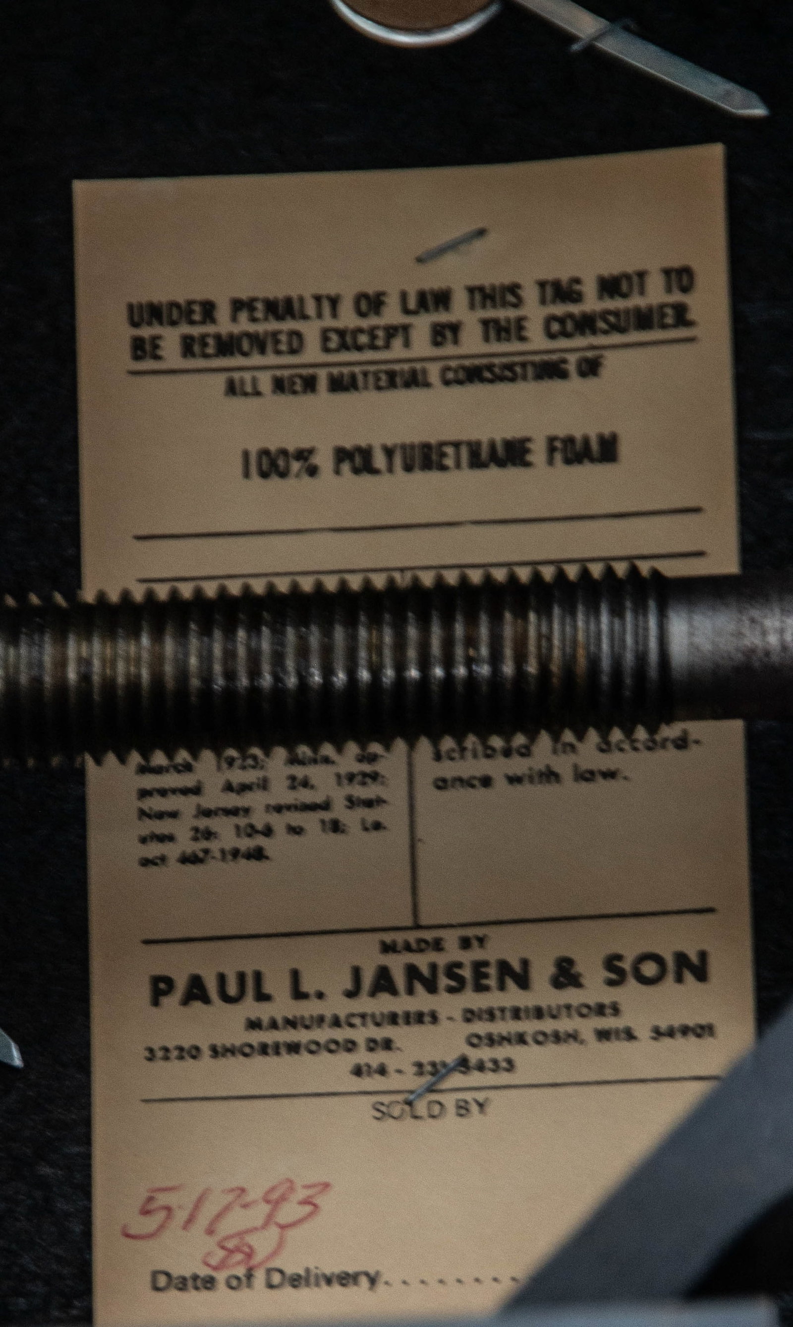 Paul L. Hansen Adjustable Piano Bench - 7
