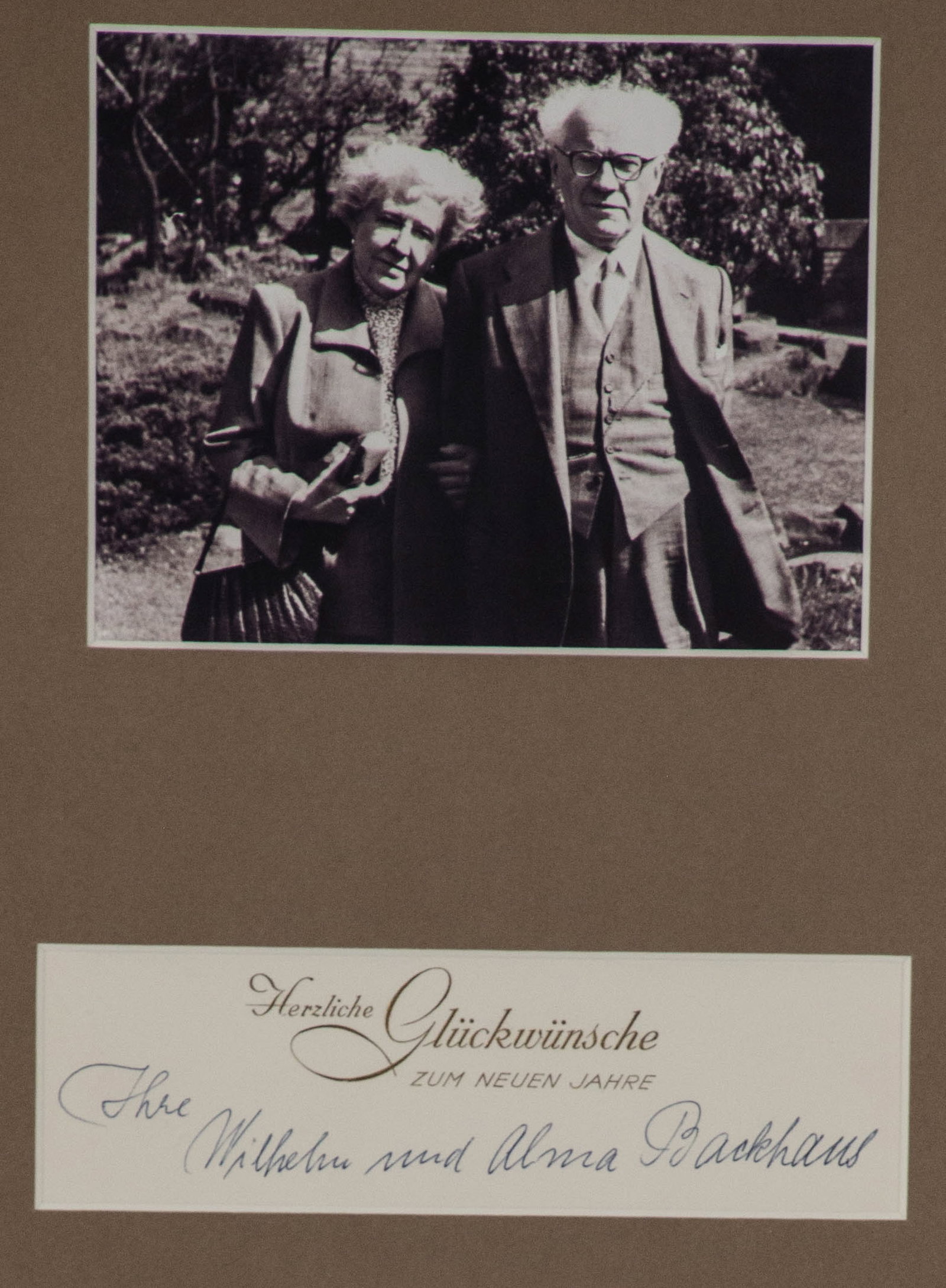 Three Iconic Pianists' Signatures - 2