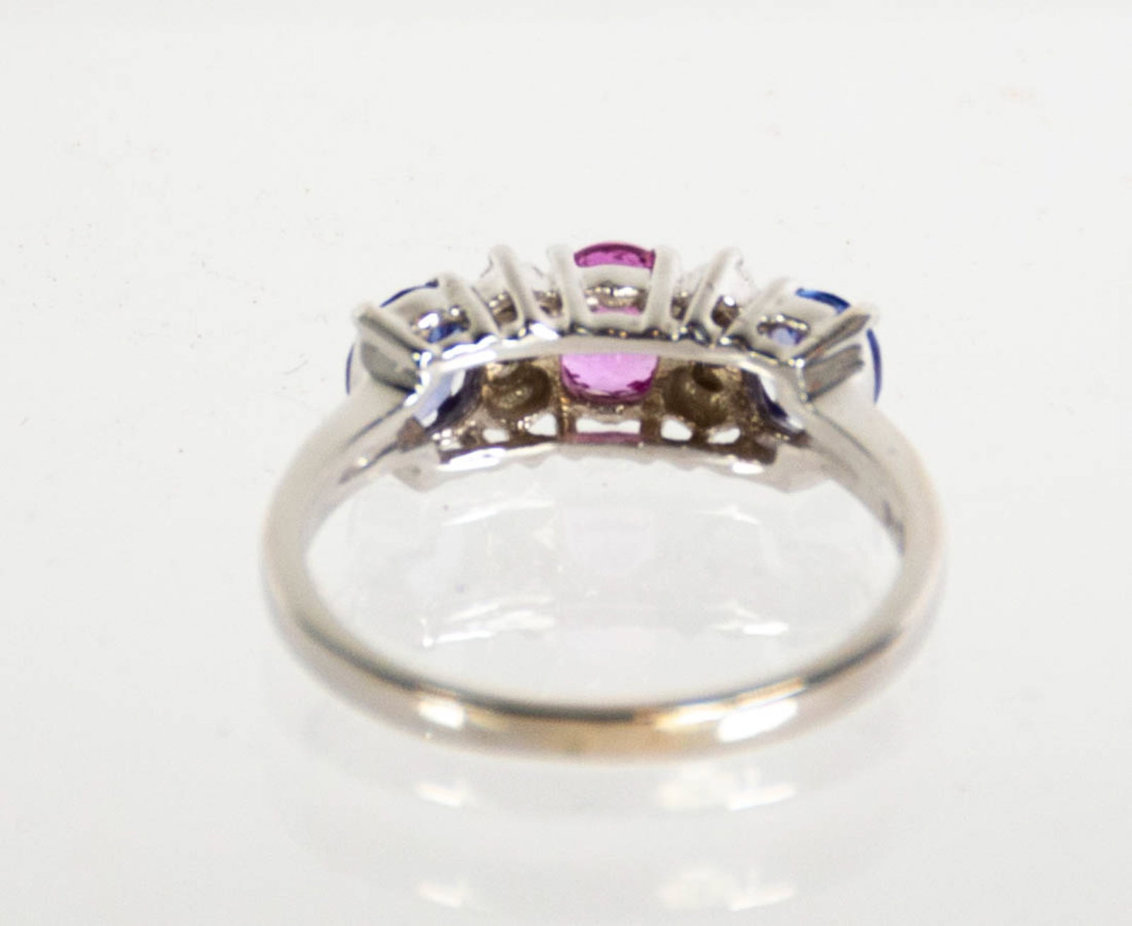 Two 14K Diamond and Gemstone Rings - 4