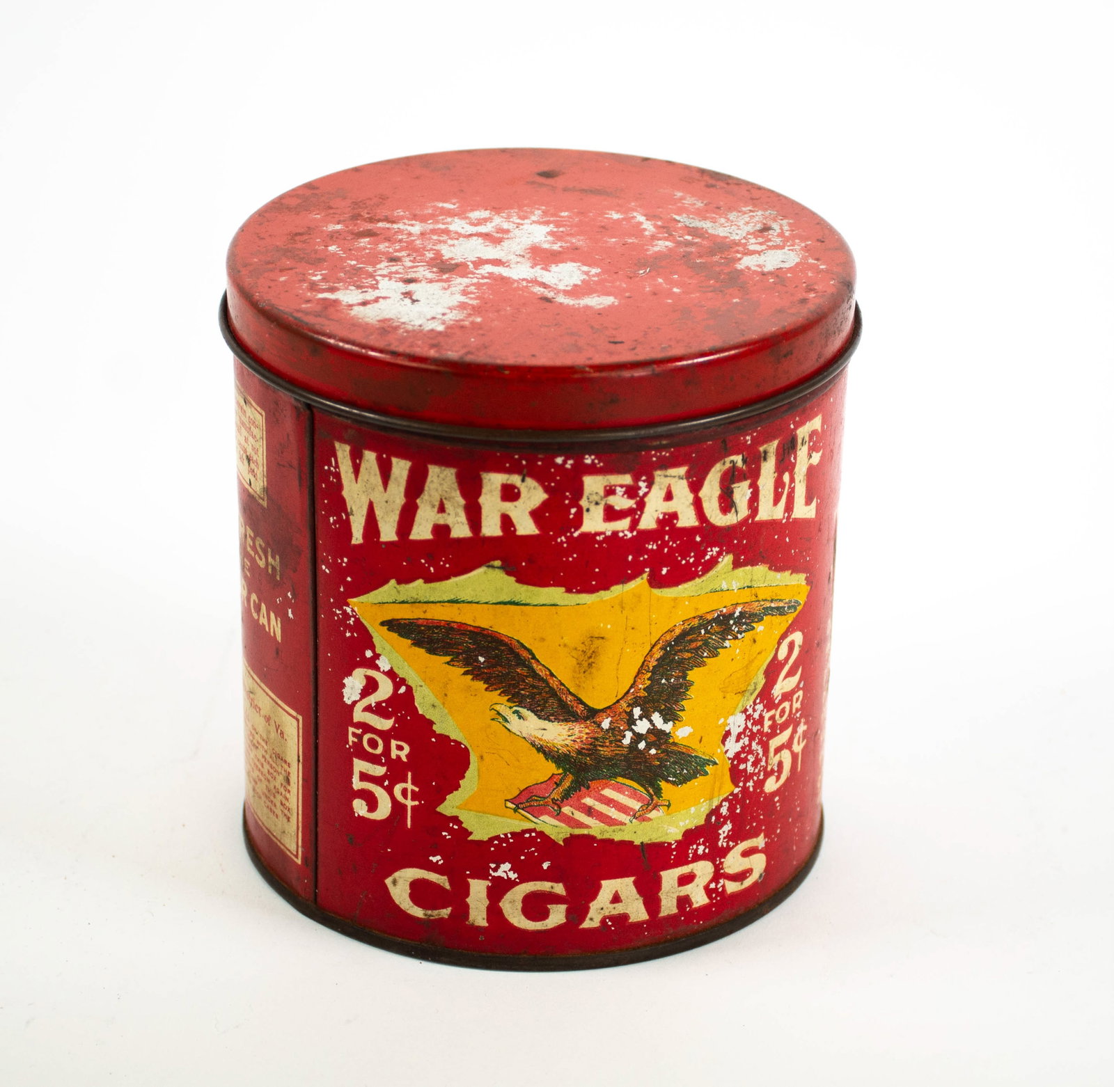 War Eagle Cigars Tin, Other Related - 4