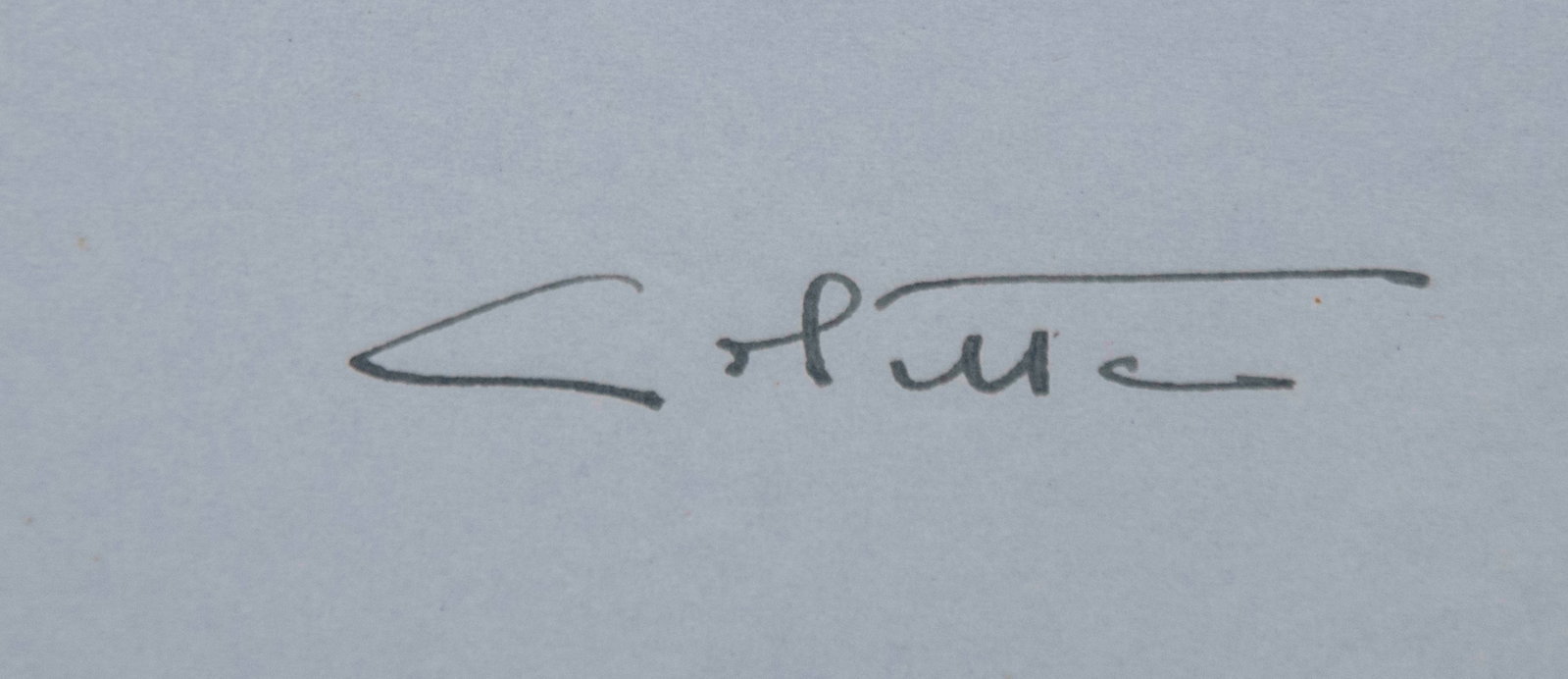 Colette, Sidonie-Gabrielle Handwritten Note - 2