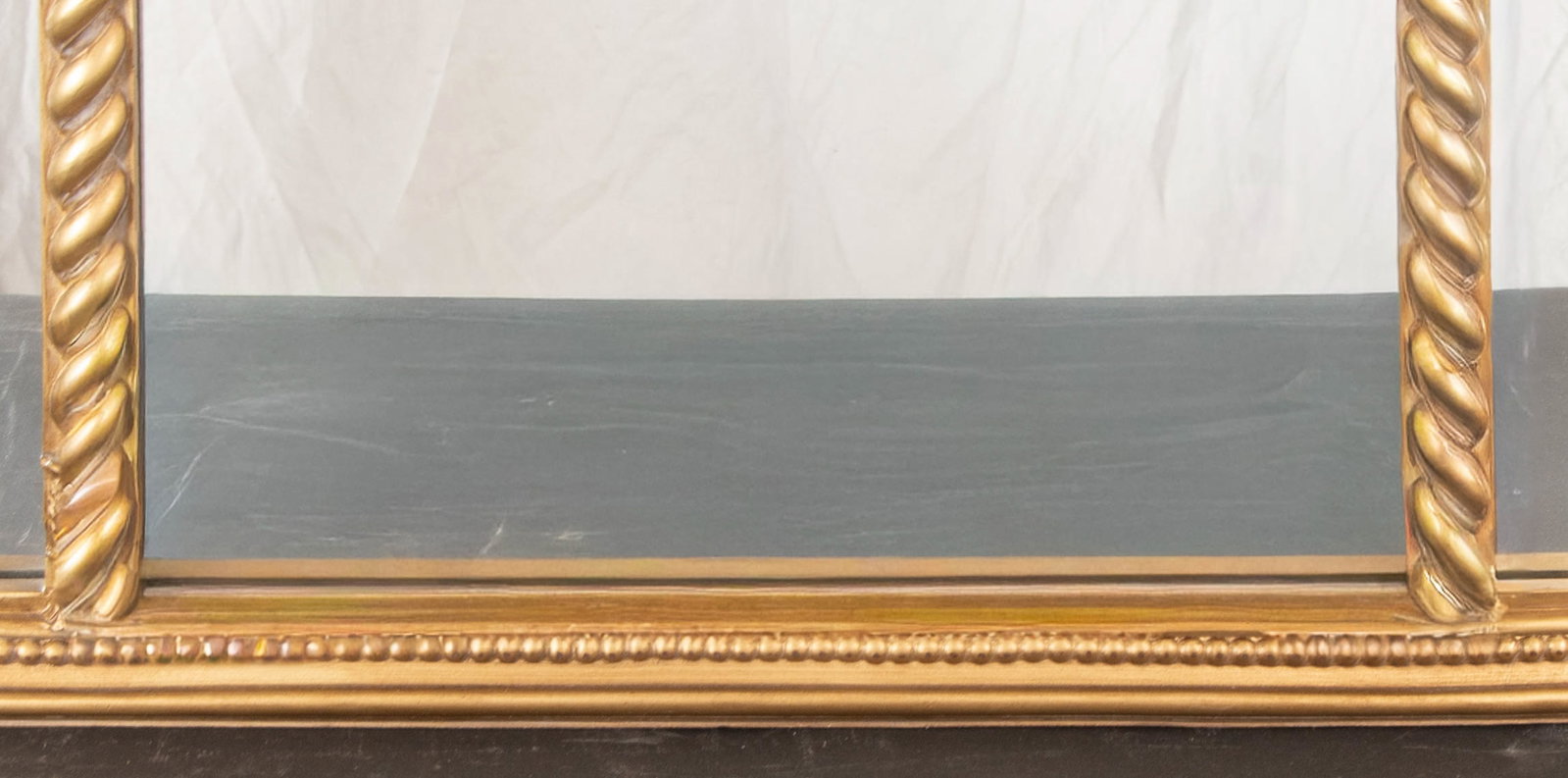 Giltwood Triptych Mirror - 4