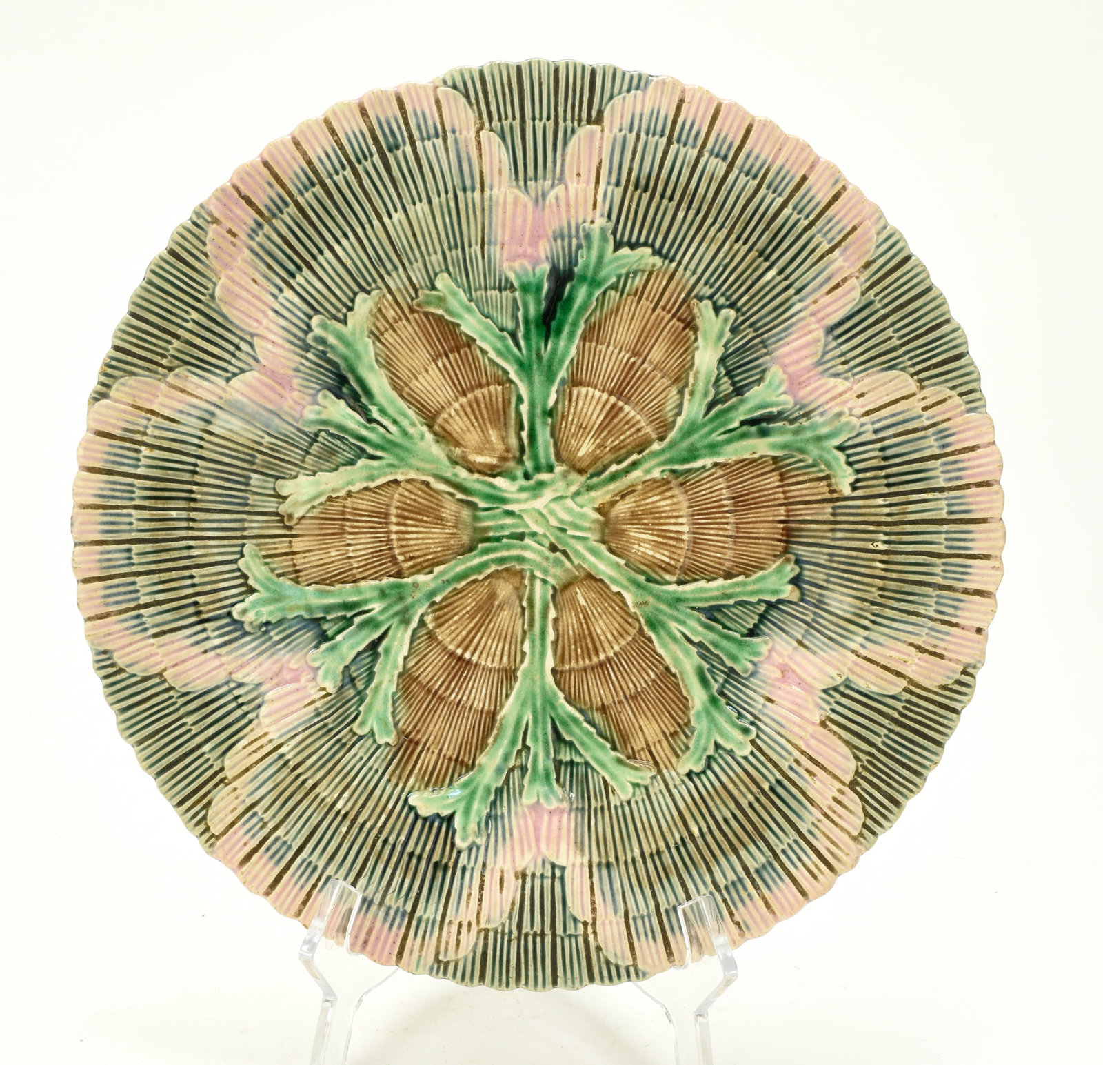 American Majolica Etruscan Table Articles - 10