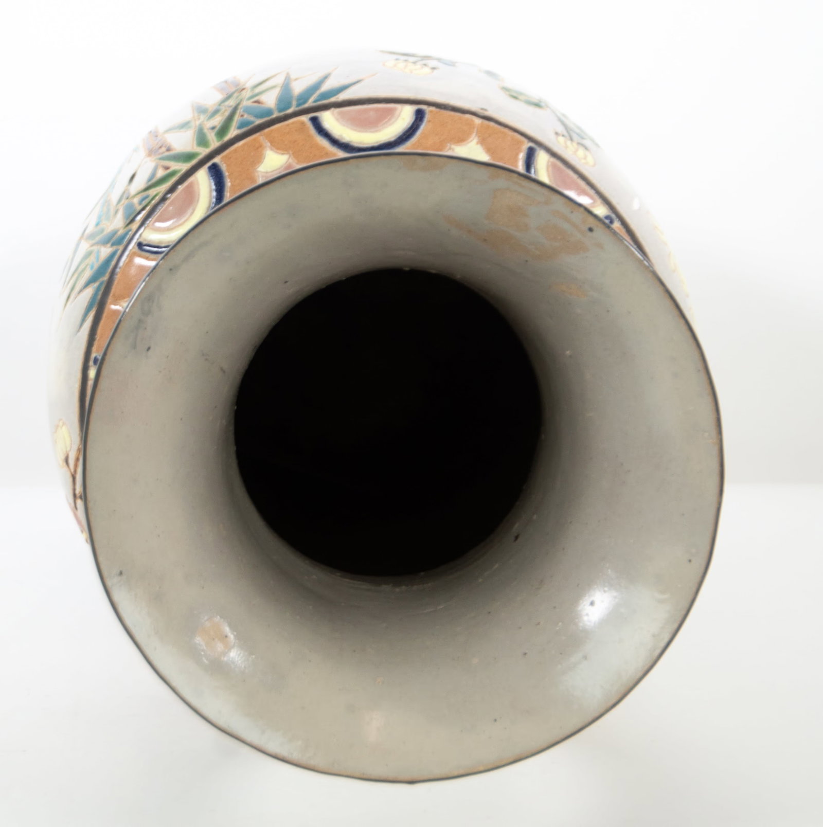 Large Chinese "Four Gentlemen" Vase - 6