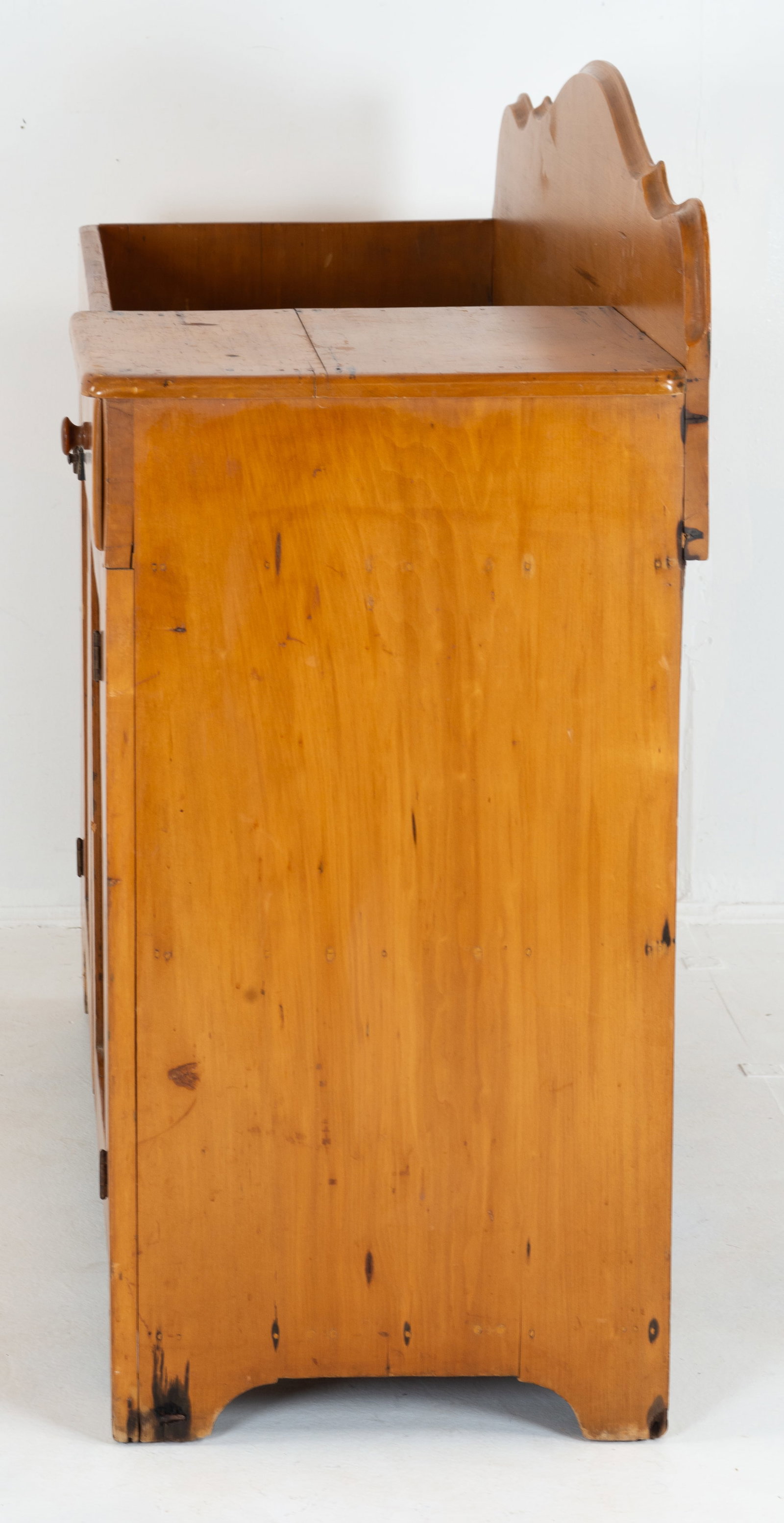 19th C. American Maple Dry Sink - 9