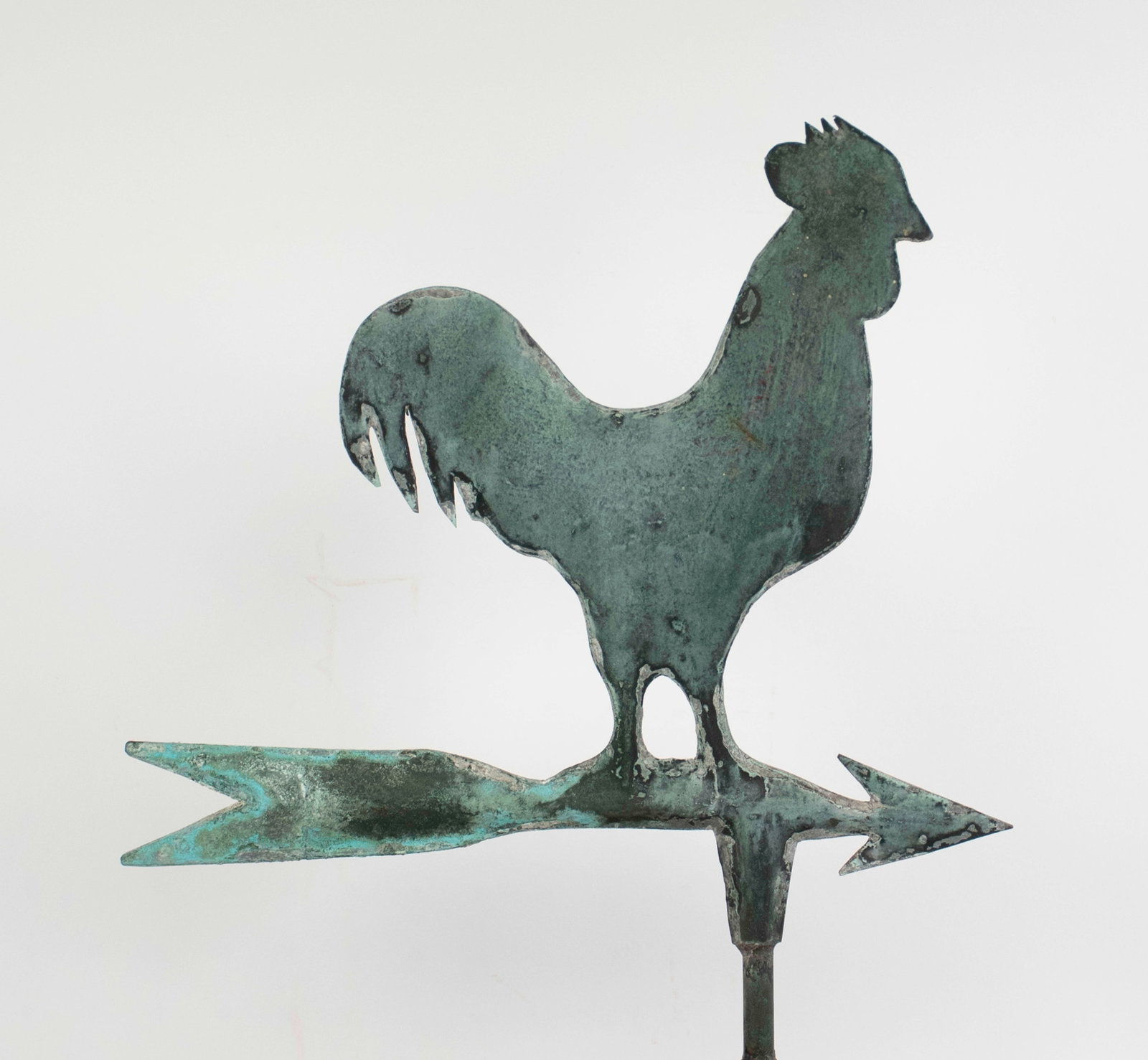 Copper Rooster Weathervane - 4