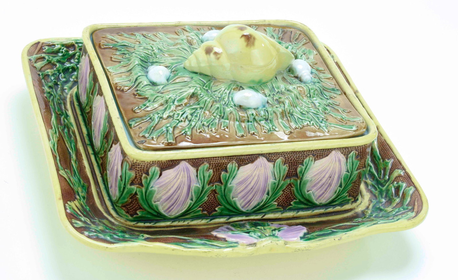 Majolica Sardine Box - 3