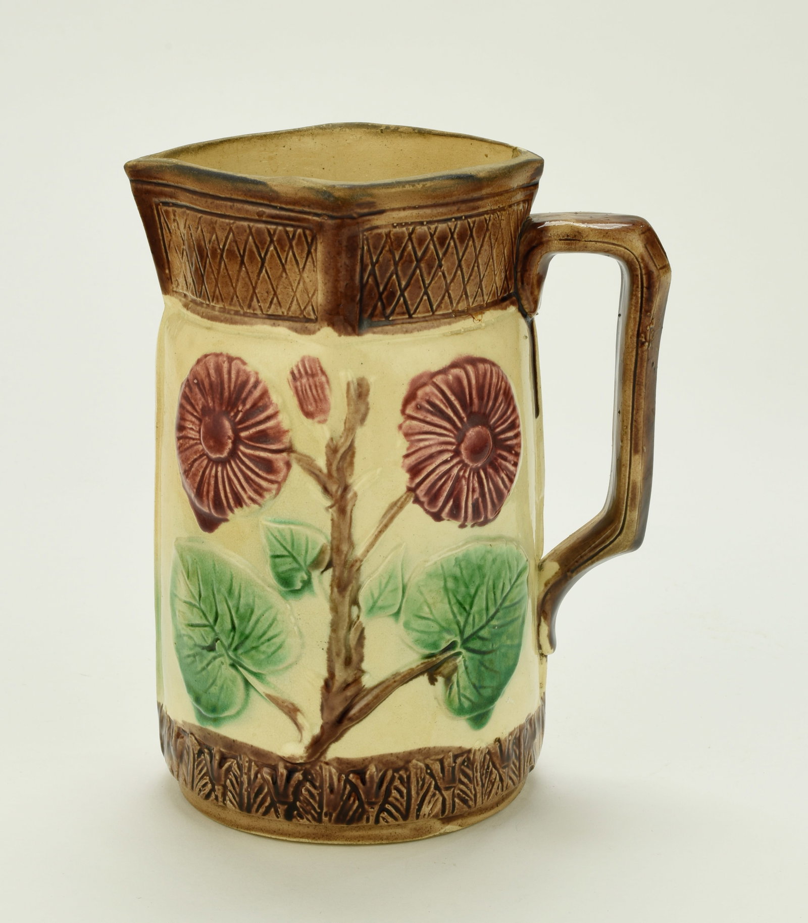 Three Majolica Pitchers - 12