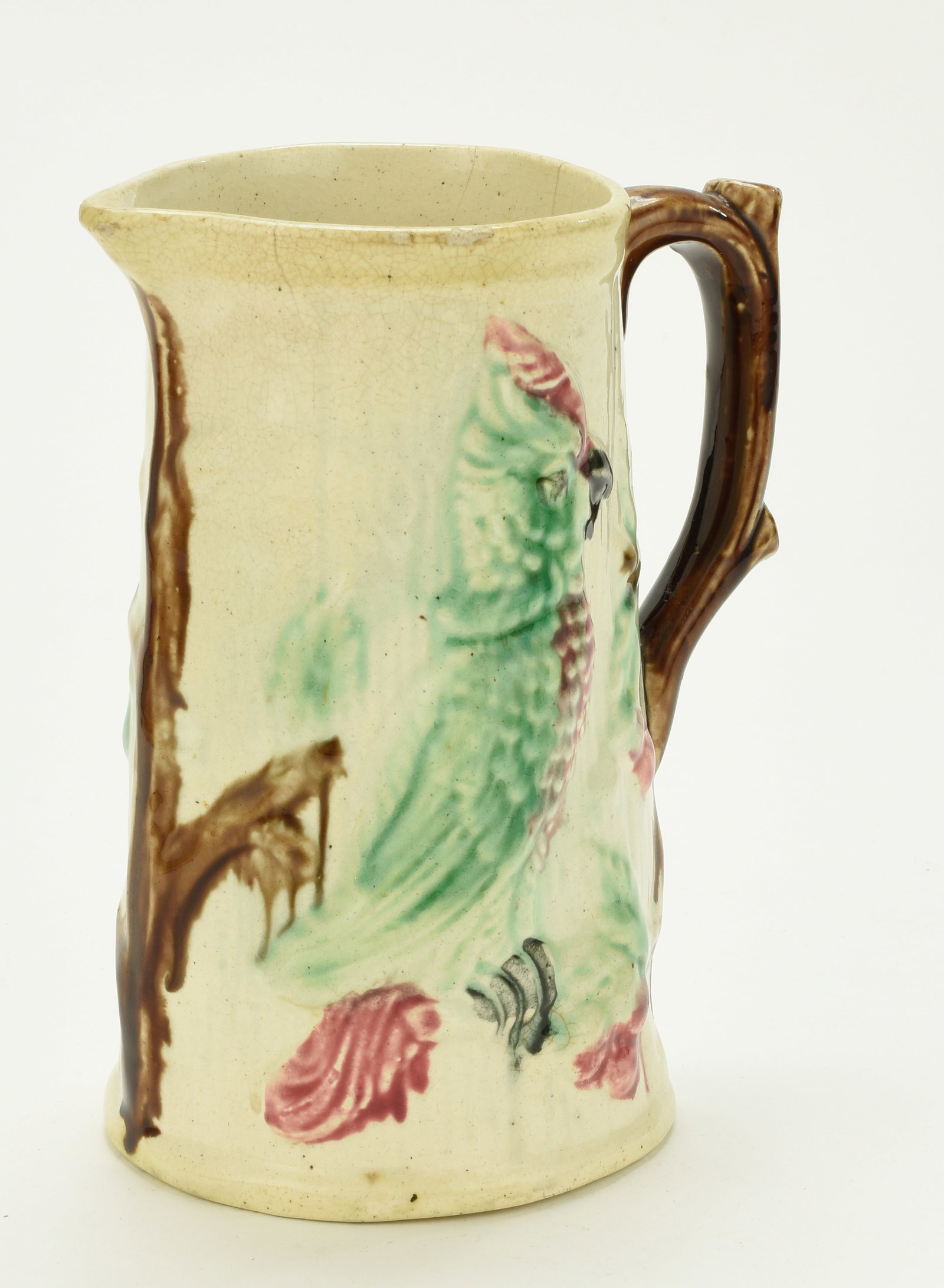 Three Majolica Pitchers - 9