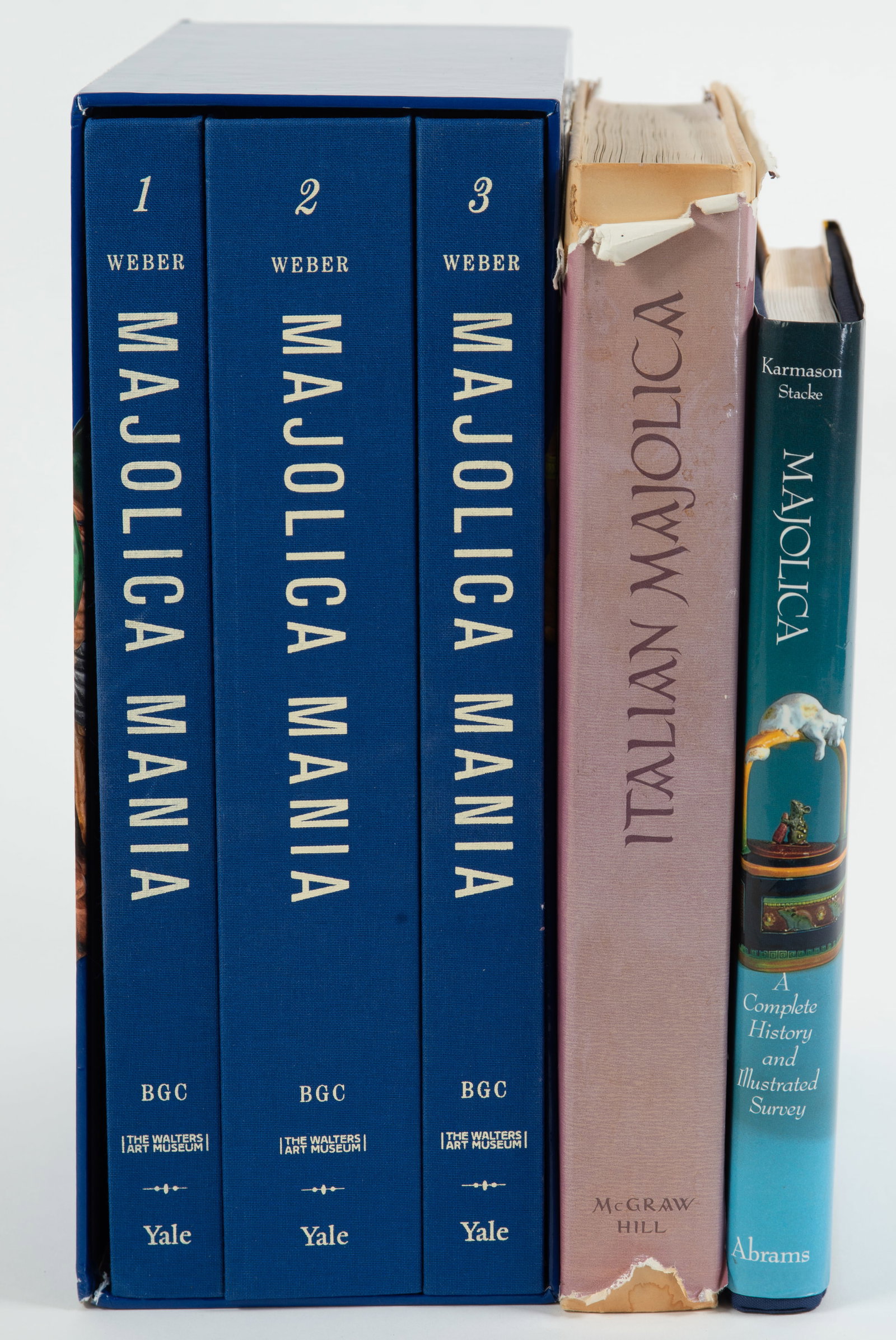 Five Majolica Related Reference Books (1 of 5)