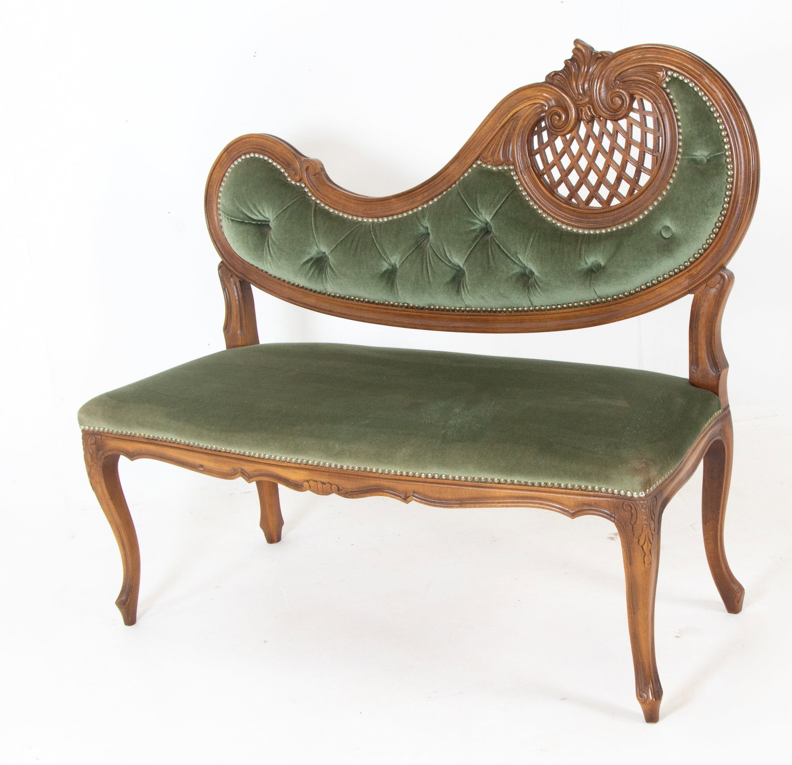 French Two-Seat Parlor Sofa - 2