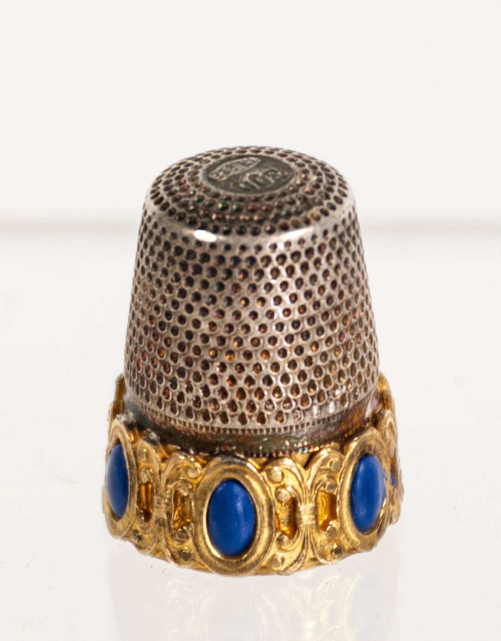 800 and Sterling Silver Thimbles - 2