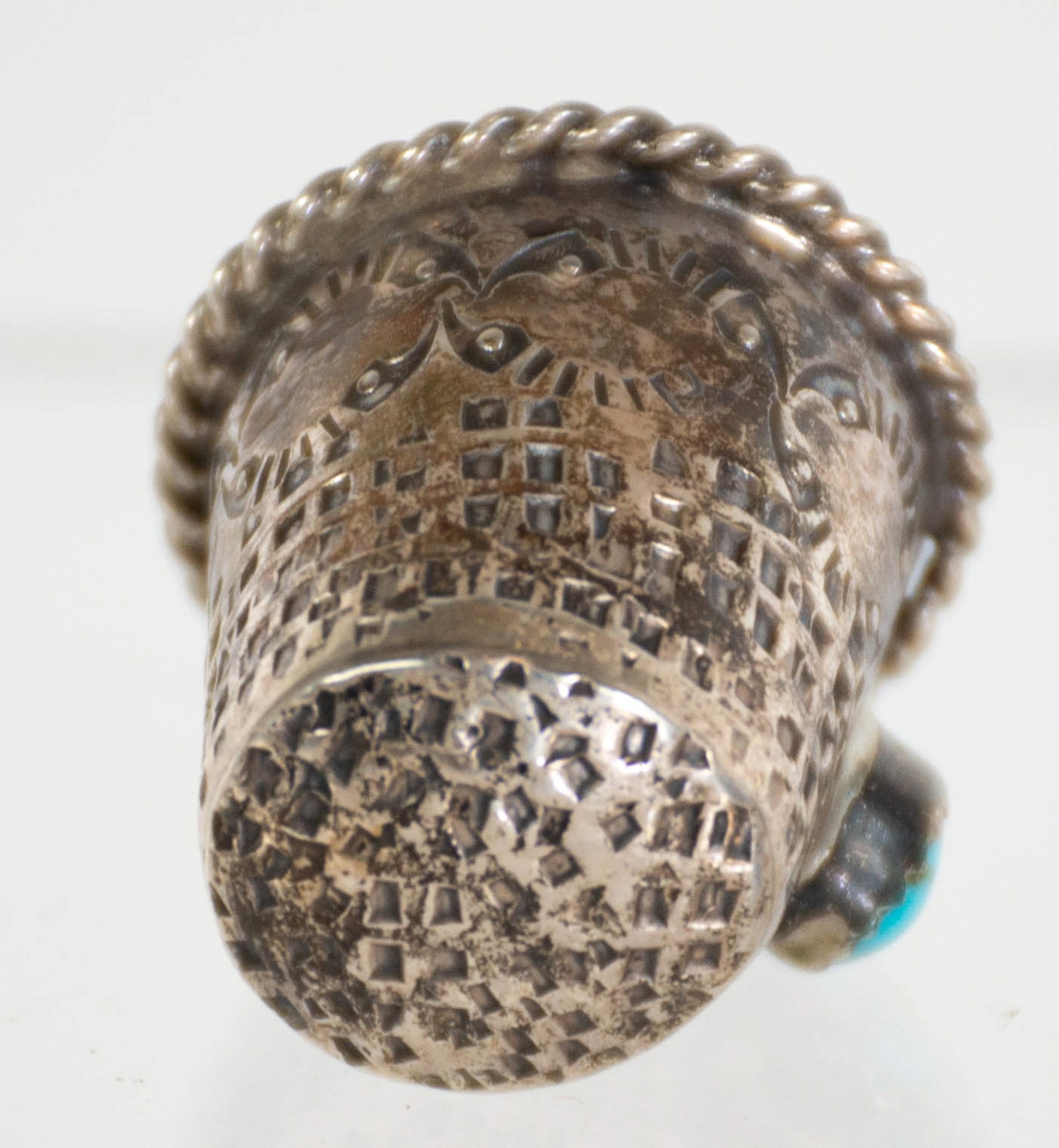800 and Sterling Silver Thimbles - 7