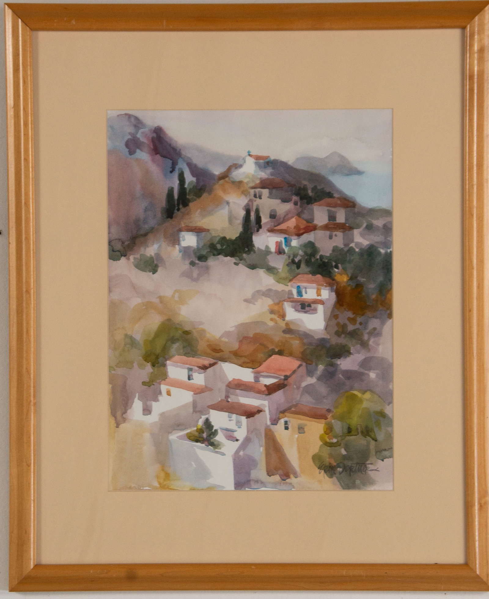 Erin Dertner (California, b. 1957) Watercolor (1 of 5)