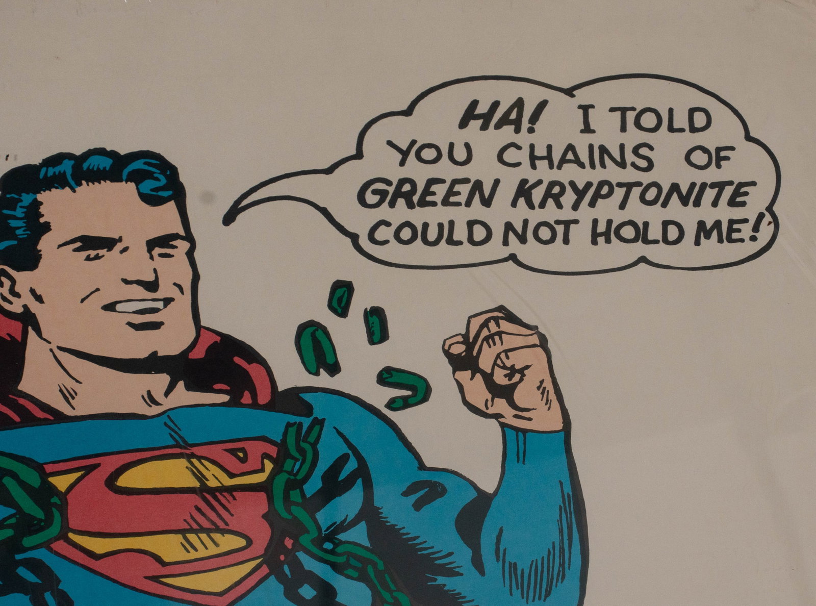 Vintage 1966 Superman Poster - 2