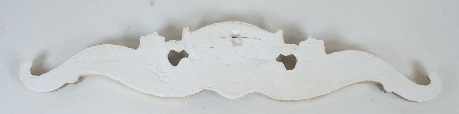 Plaster Architectural Pediment & Other Wall Decor - 4
