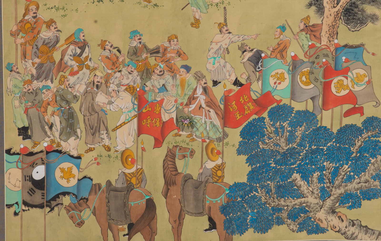 Chinese "Water Margin" Scroll - 6