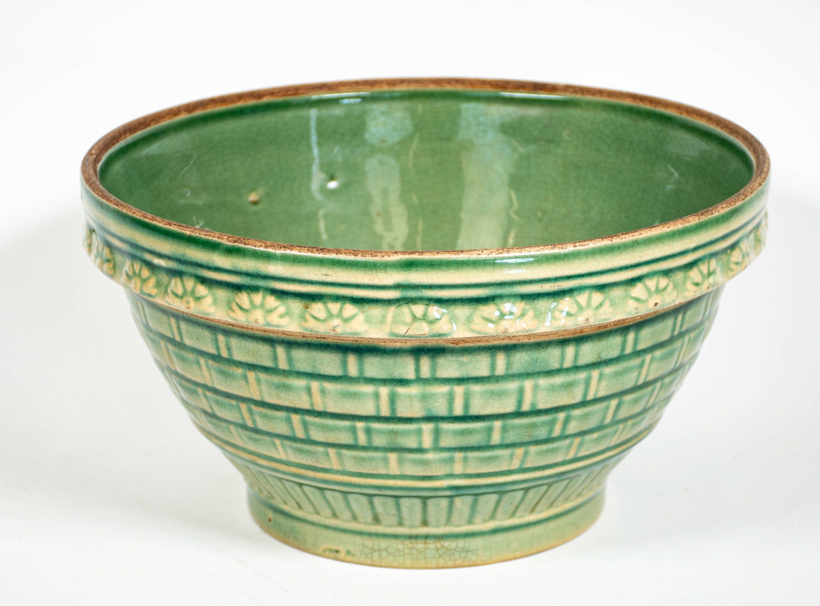 Five Early 20th C. Stoneware Bowls - 4