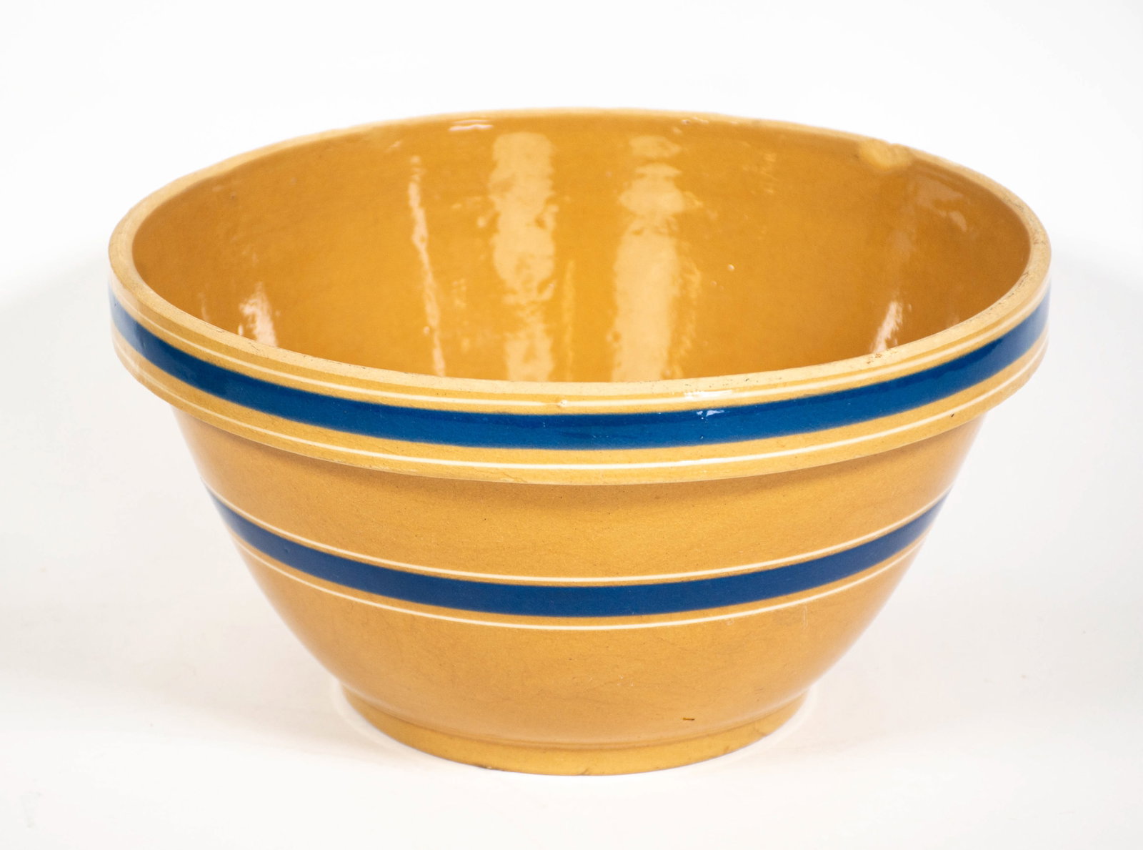 Five Early 20th C. Stoneware Bowls - 6