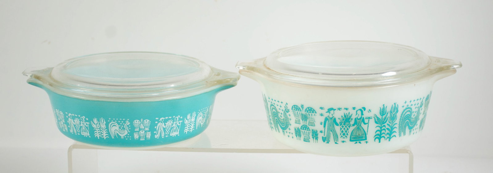 Assorted Vintage Pyrex and Fire King Dishes - 2