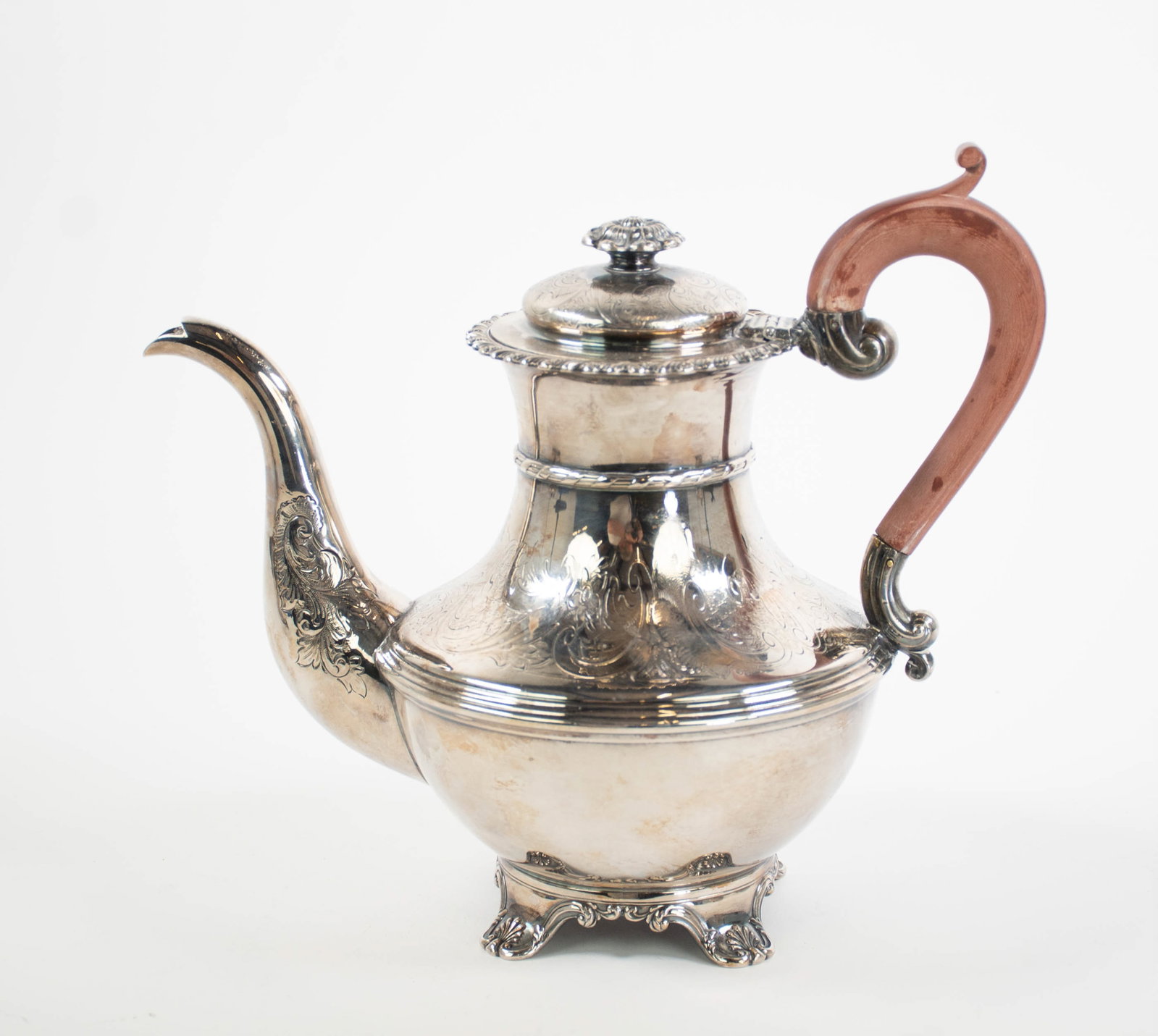 Barker-Ellis Silverplate Tea Service - 2