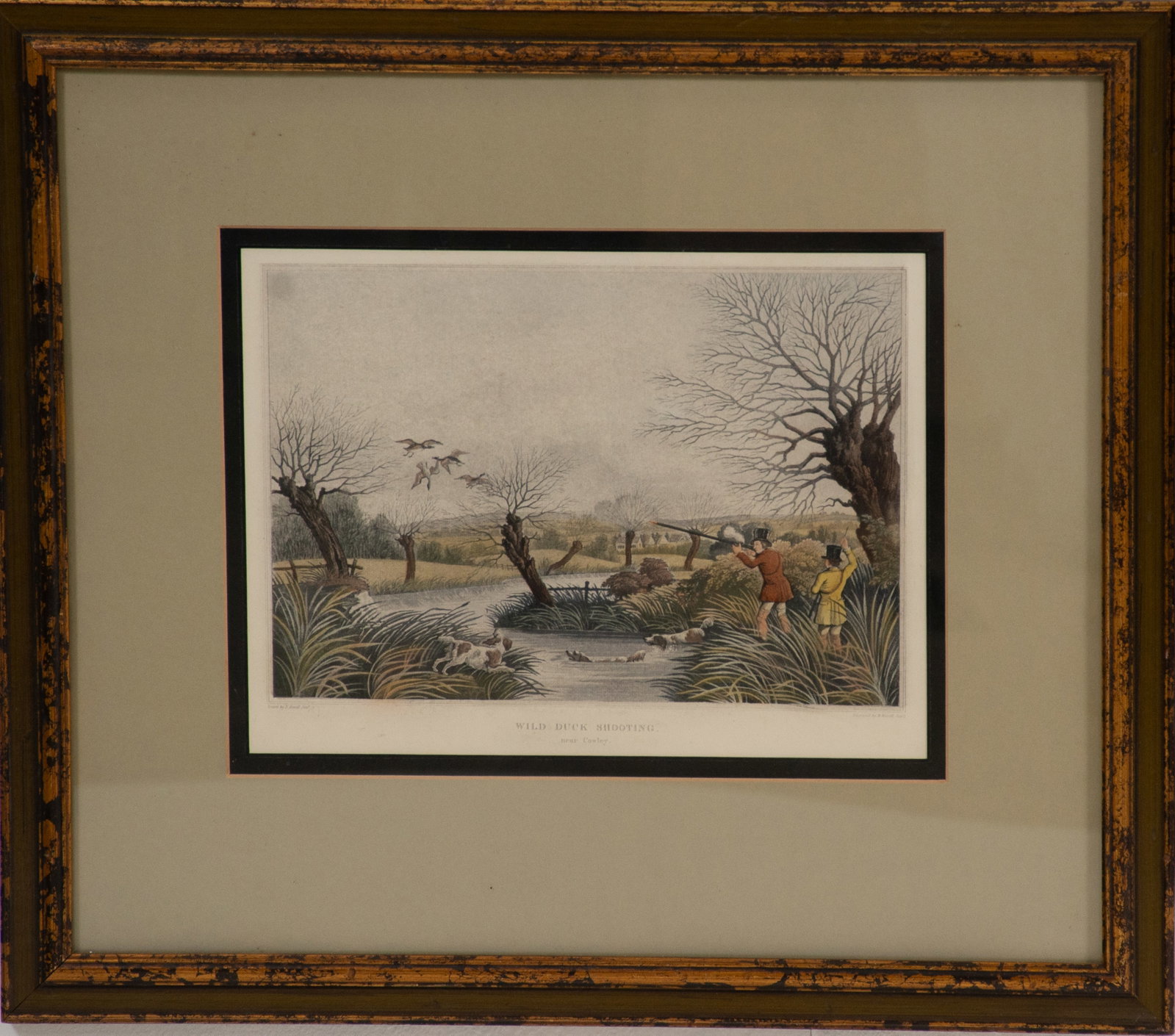 Six Framed Shooting Prints - 6