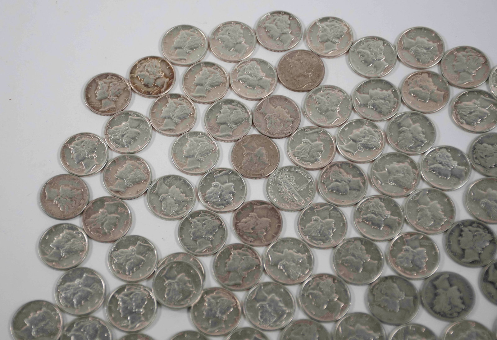 150 U.S. Silver Dimes - 2
