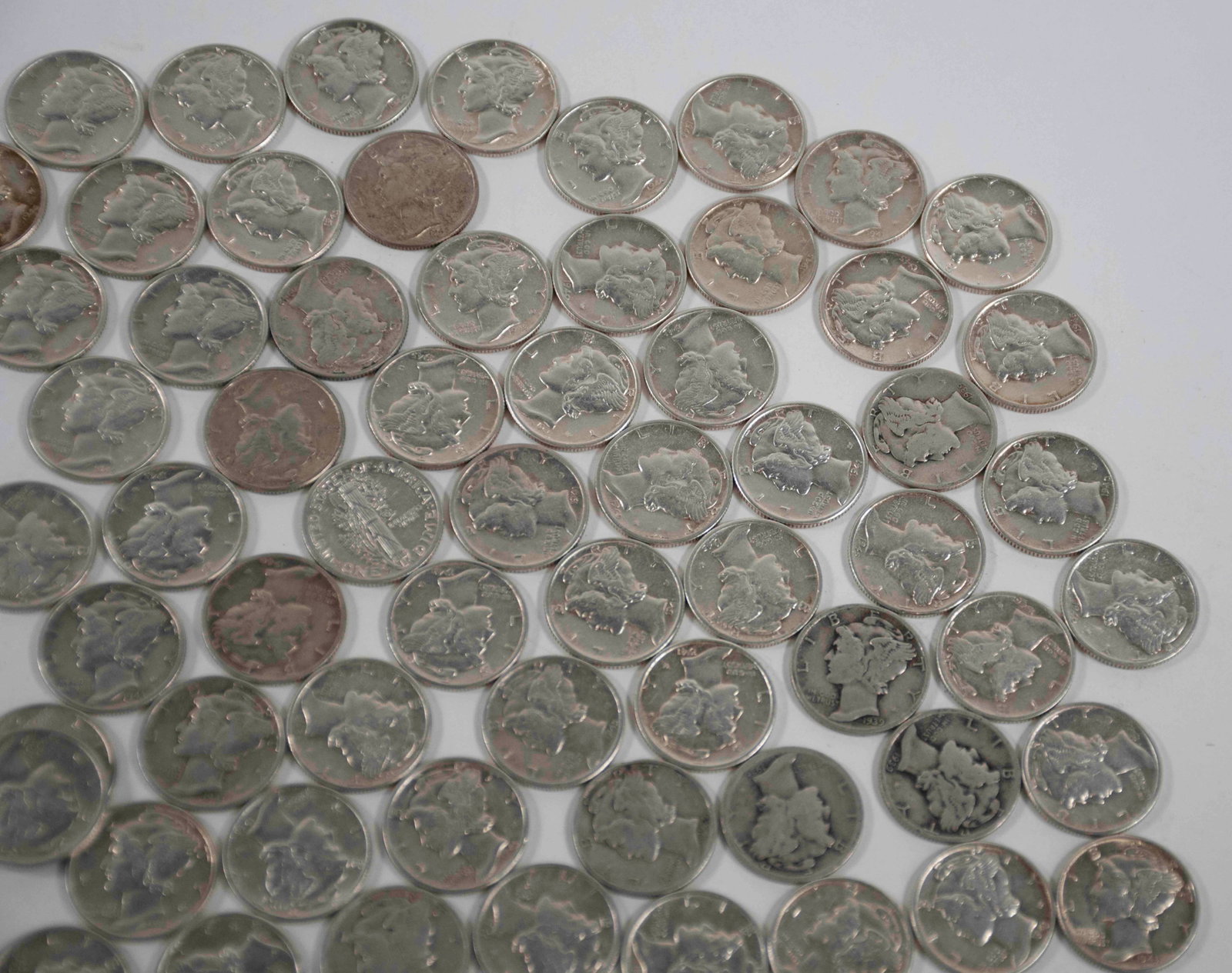 150 U.S. Silver Dimes - 3