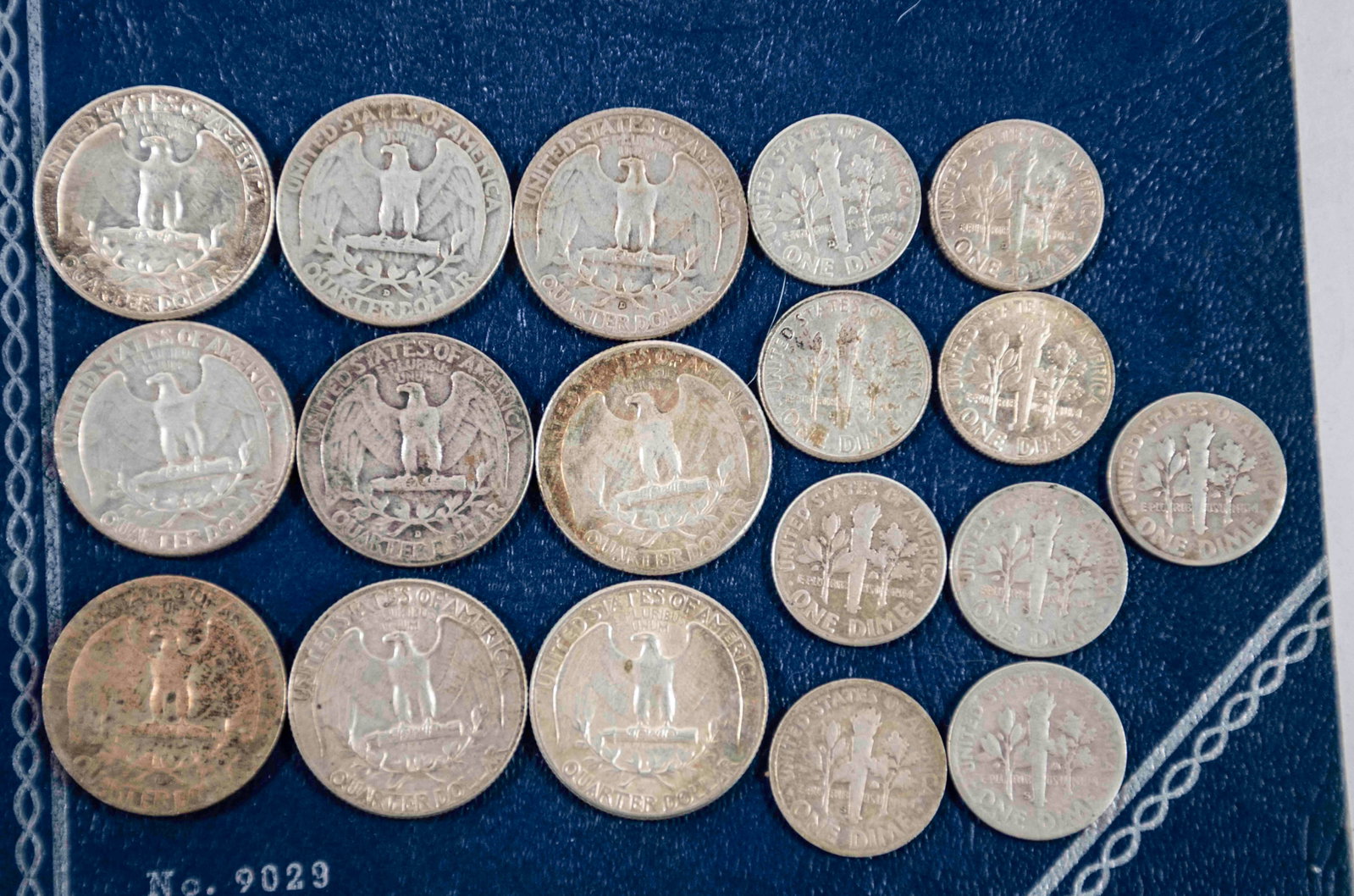 85 Various Silver Dimes & 10 Quarters - 5