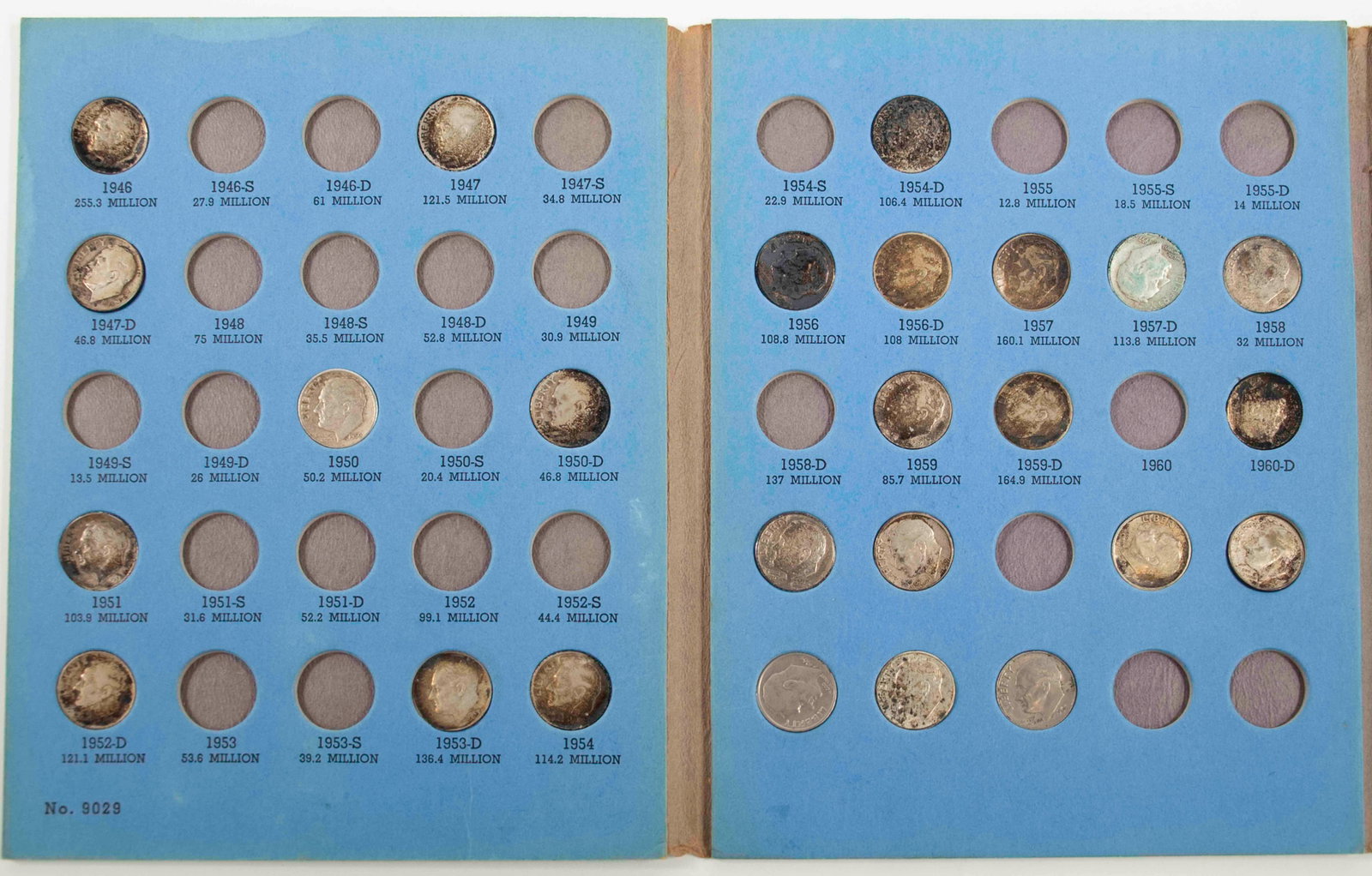 85 Various Silver Dimes & 10 Quarters - 6