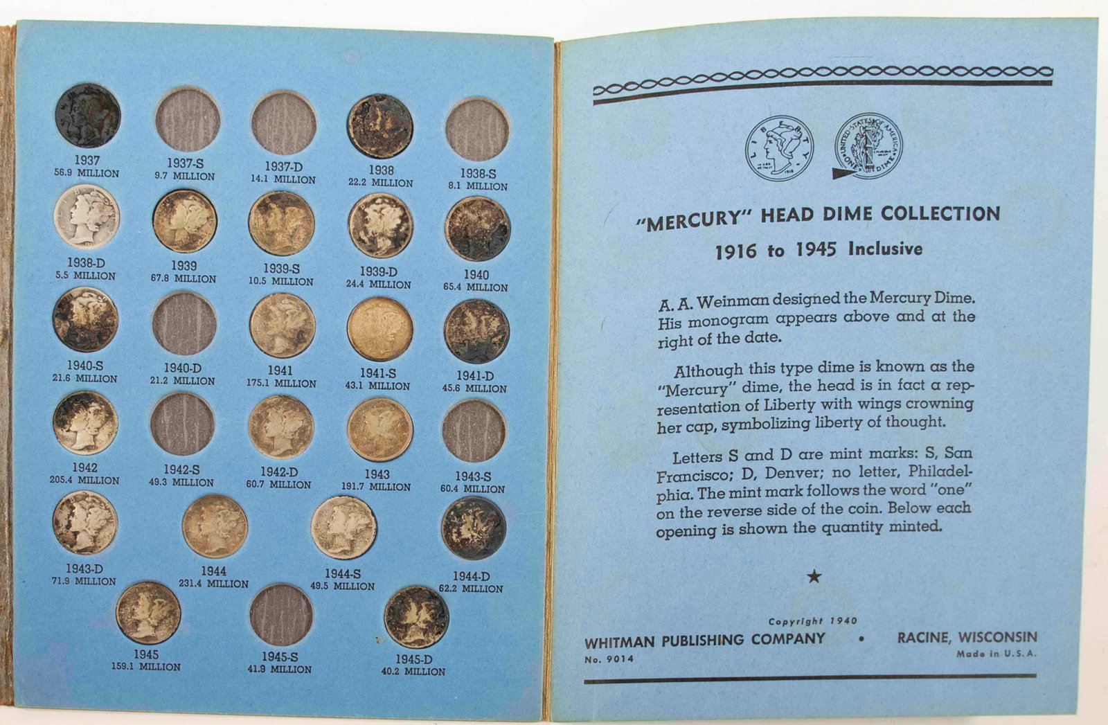 85 Various Silver Dimes & 10 Quarters - 9