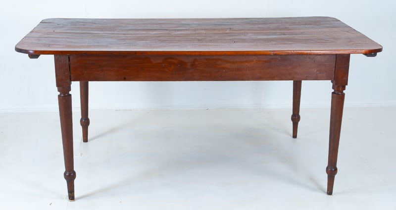 19th C. Walnut Harvest Table (1 of 10)