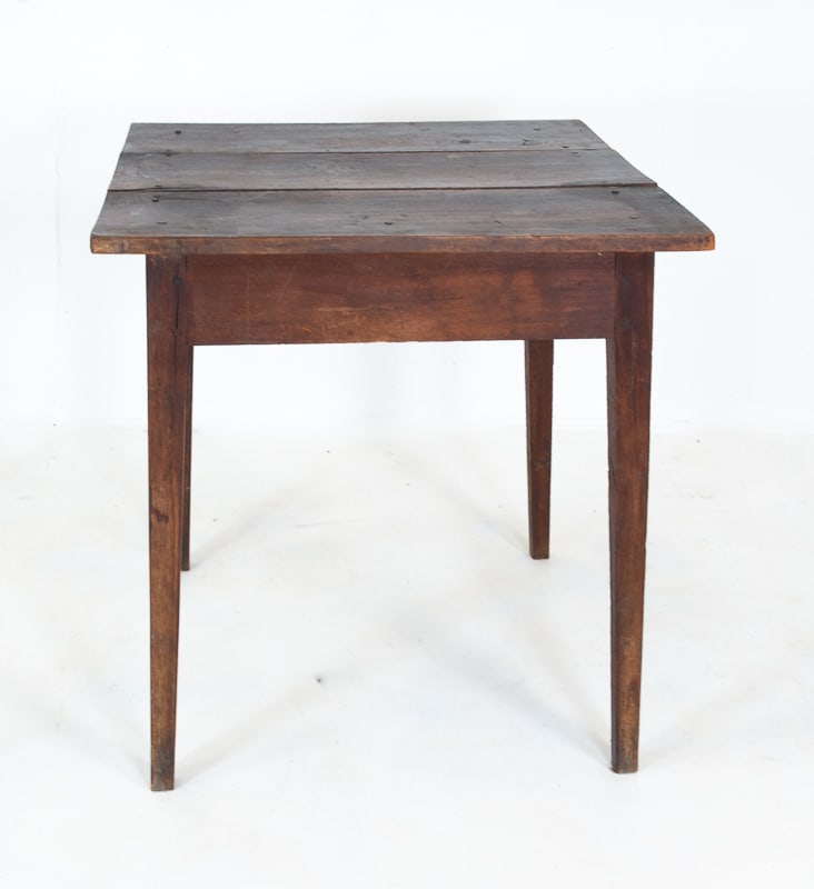 19th C. Walnut Square Table - 2