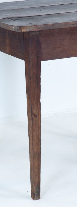 19th C. Walnut Square Table - 5