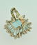 14kt White Gold 22.68Ct Aquamarine & Diamond Ring - 4