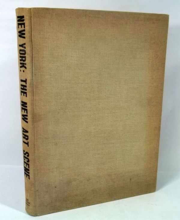 New York : The New York Art Scene: Ugo Mulas, Photographer and Alan Solomon, Text & Michele Provinciali, Design. Holt Rinehart & Winston 1967 337 Pages. Small Folio Linen over Boards with Black Lettering on Spine. More than 500 Black &