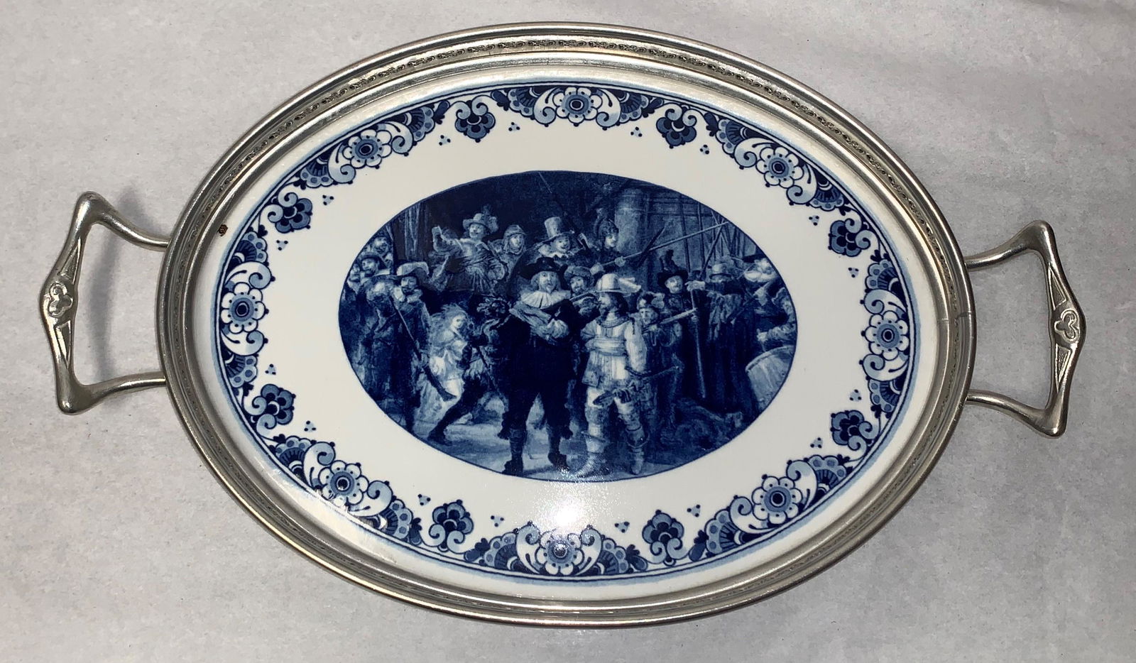 Delfts Holland Blue Serving Dish (1 of 2)