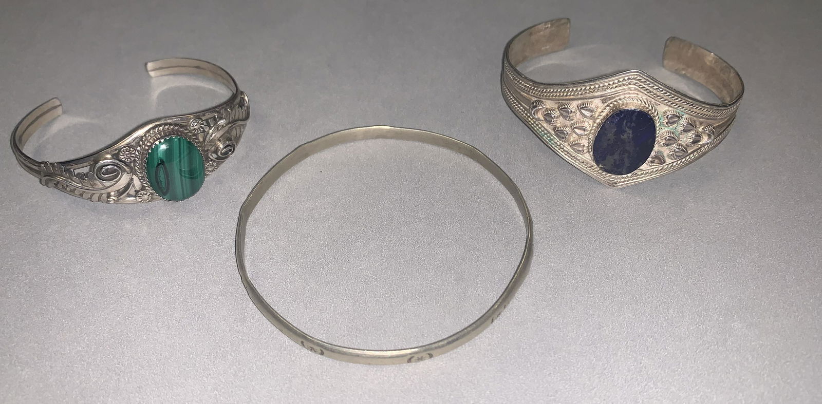 3 Sterling Bracelets (1 of 2)