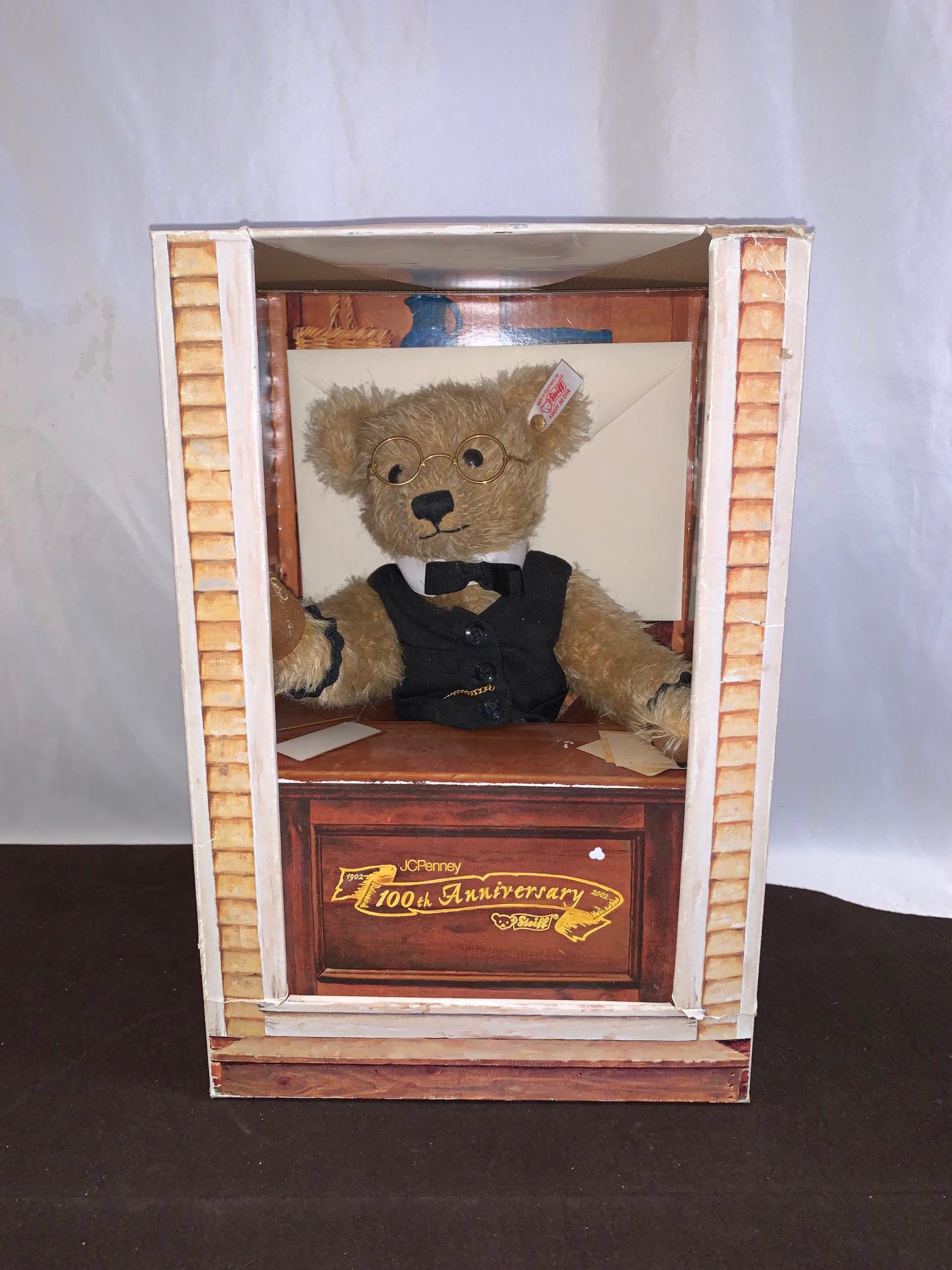 JC Penney's 100th Anniversary Steiff Teddy Bear (1 of 2)