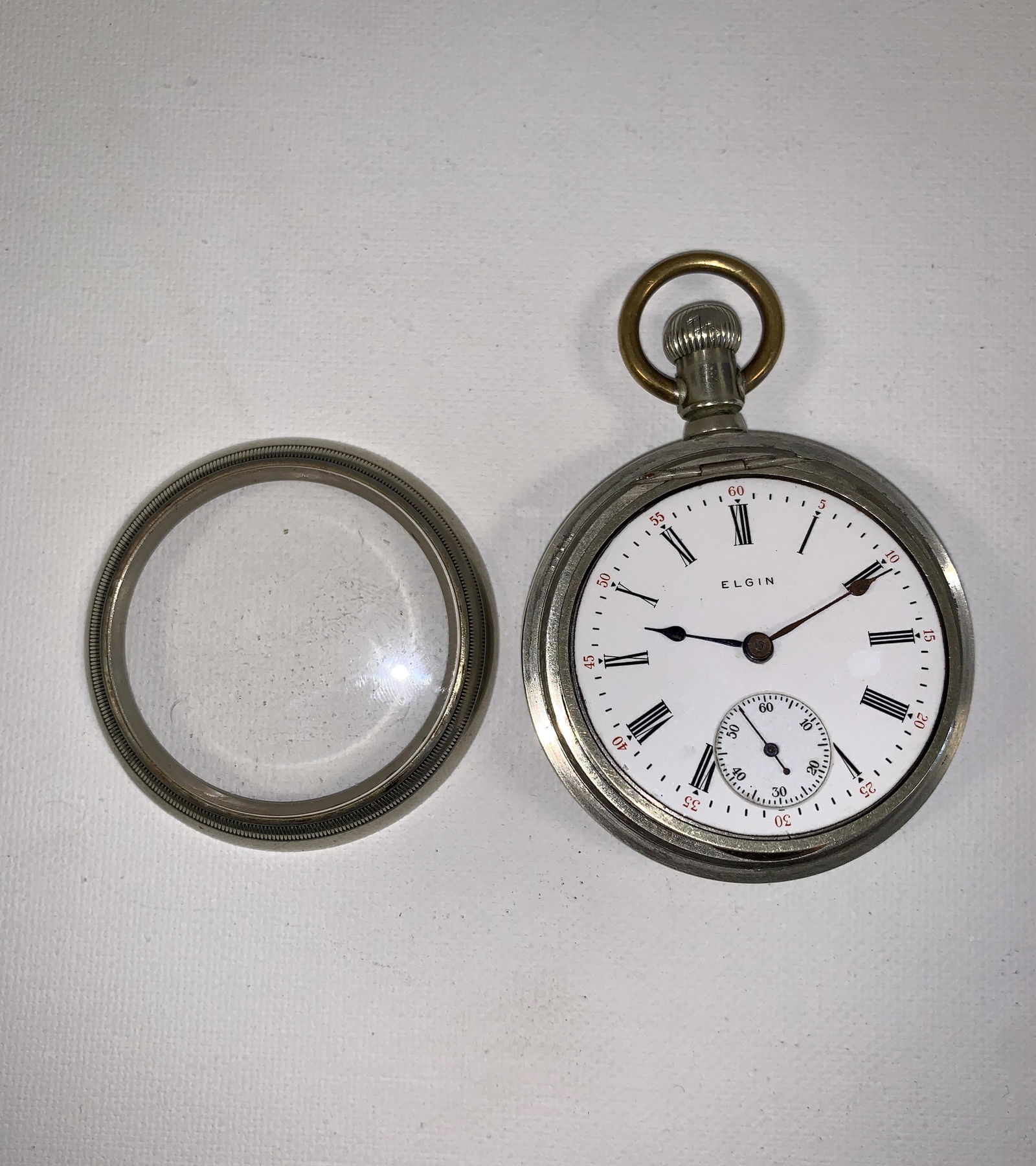 Silver Elgin Pocketwatch (1 of 3)